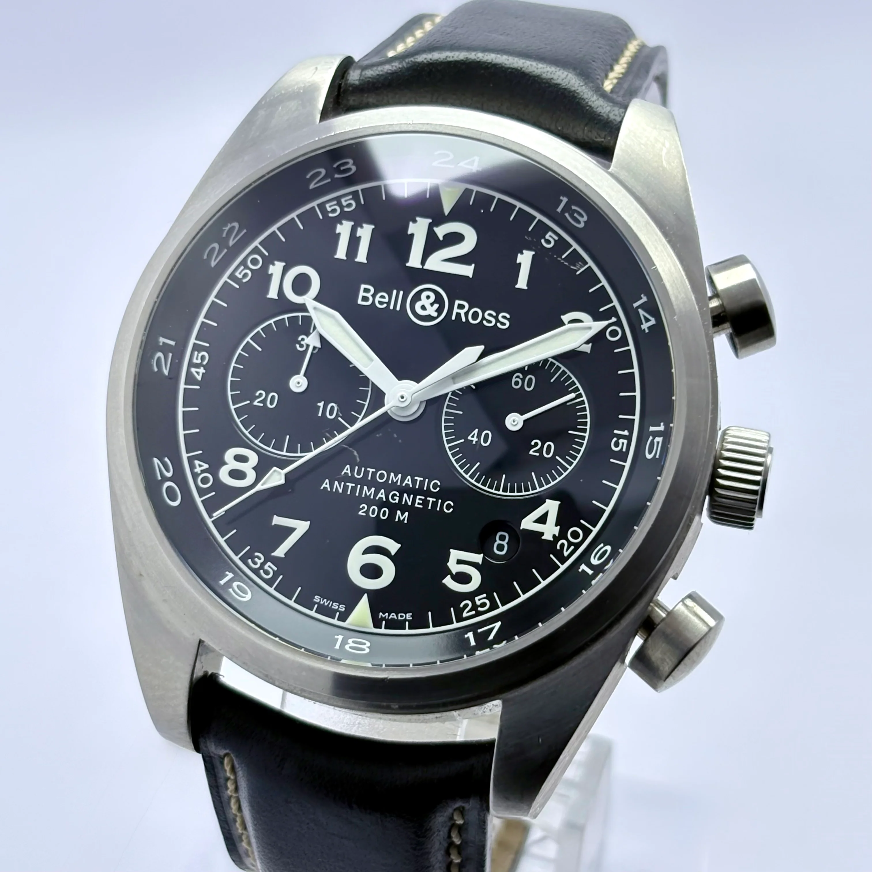 Reloj Bell & Ross 126 XL Vintage Pilot Automático - Image 3