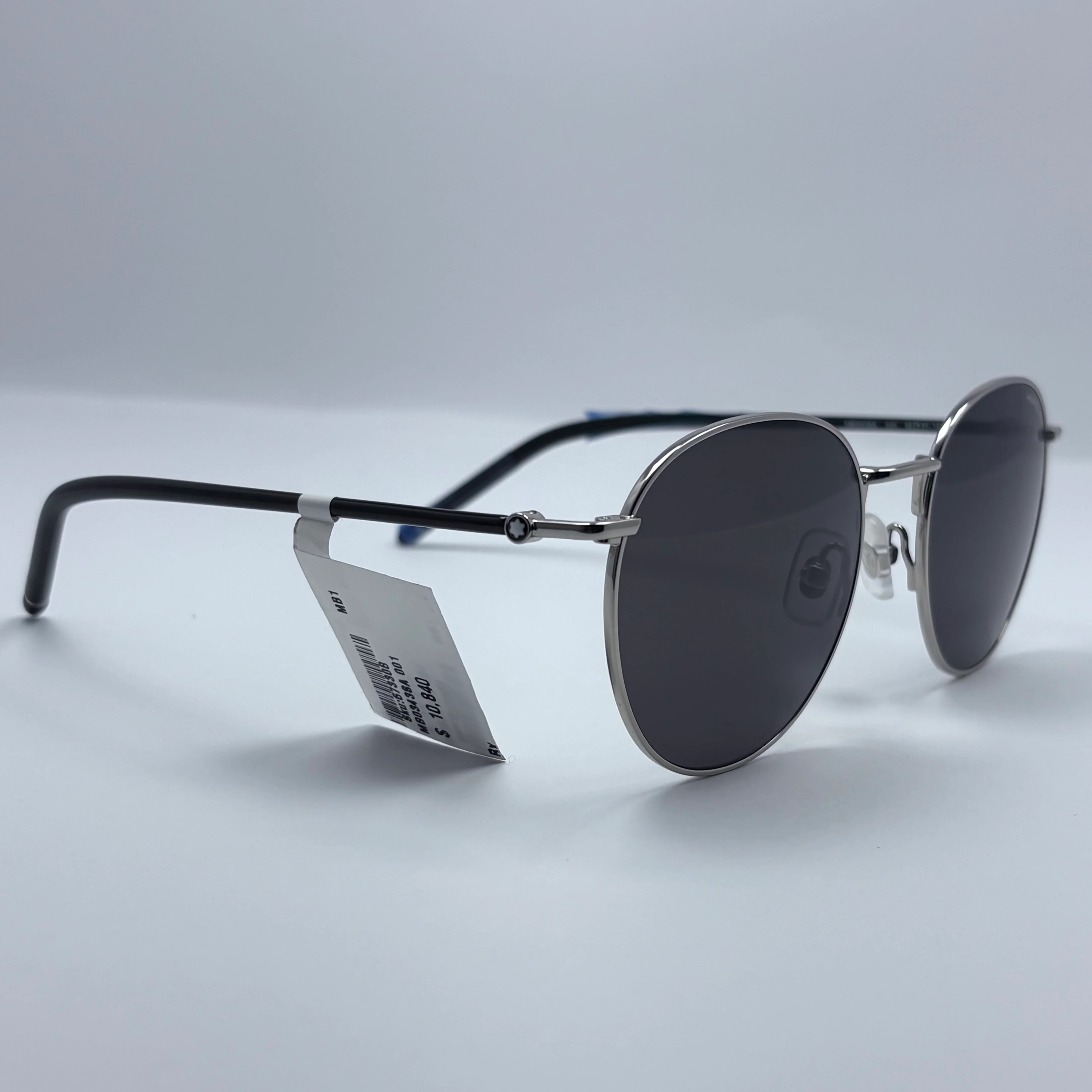 Lentes Montblanc MB0343SA Plateados - Image 6