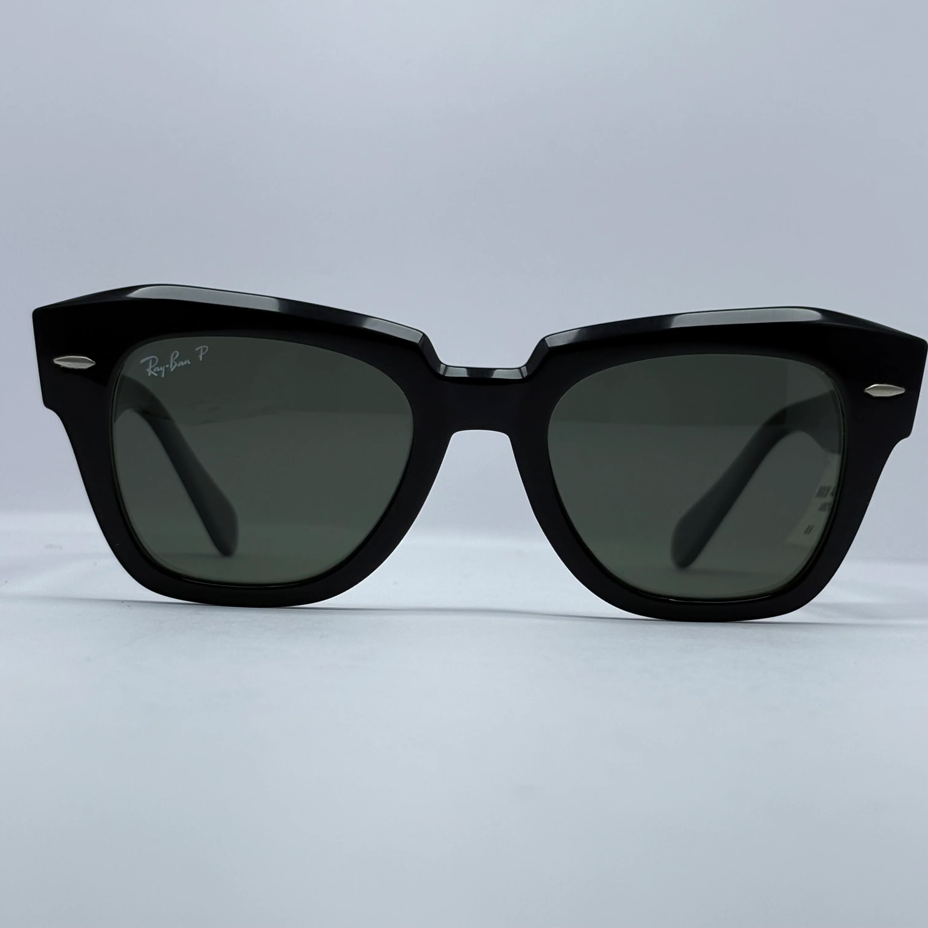 Lentes Ray Ban RB2186 State Street Verde G-15 Polarizado - Image 3