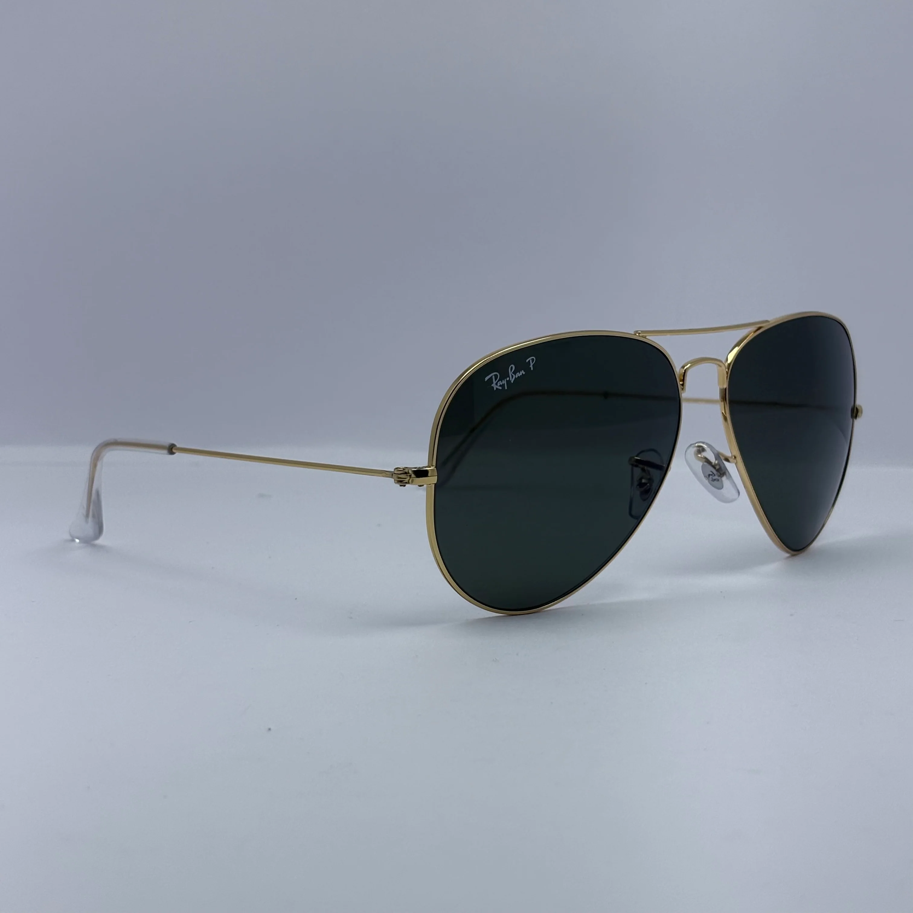 Lentes Ray Ban RB3025 Aviator Large Verde G-15 Polarizado - Image 6