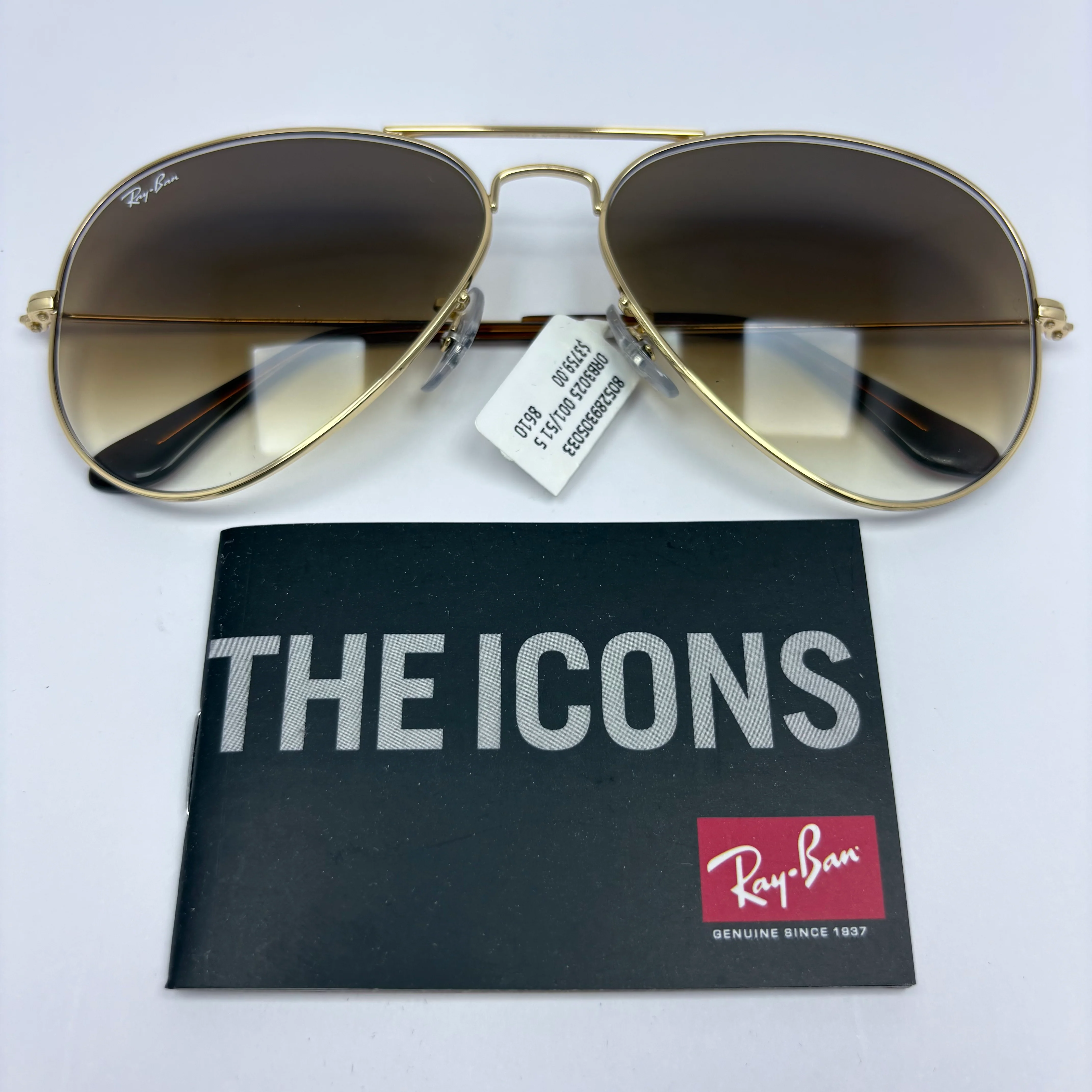 Lentes Ray Ban RB3025 Aviator Marrón - Image 2