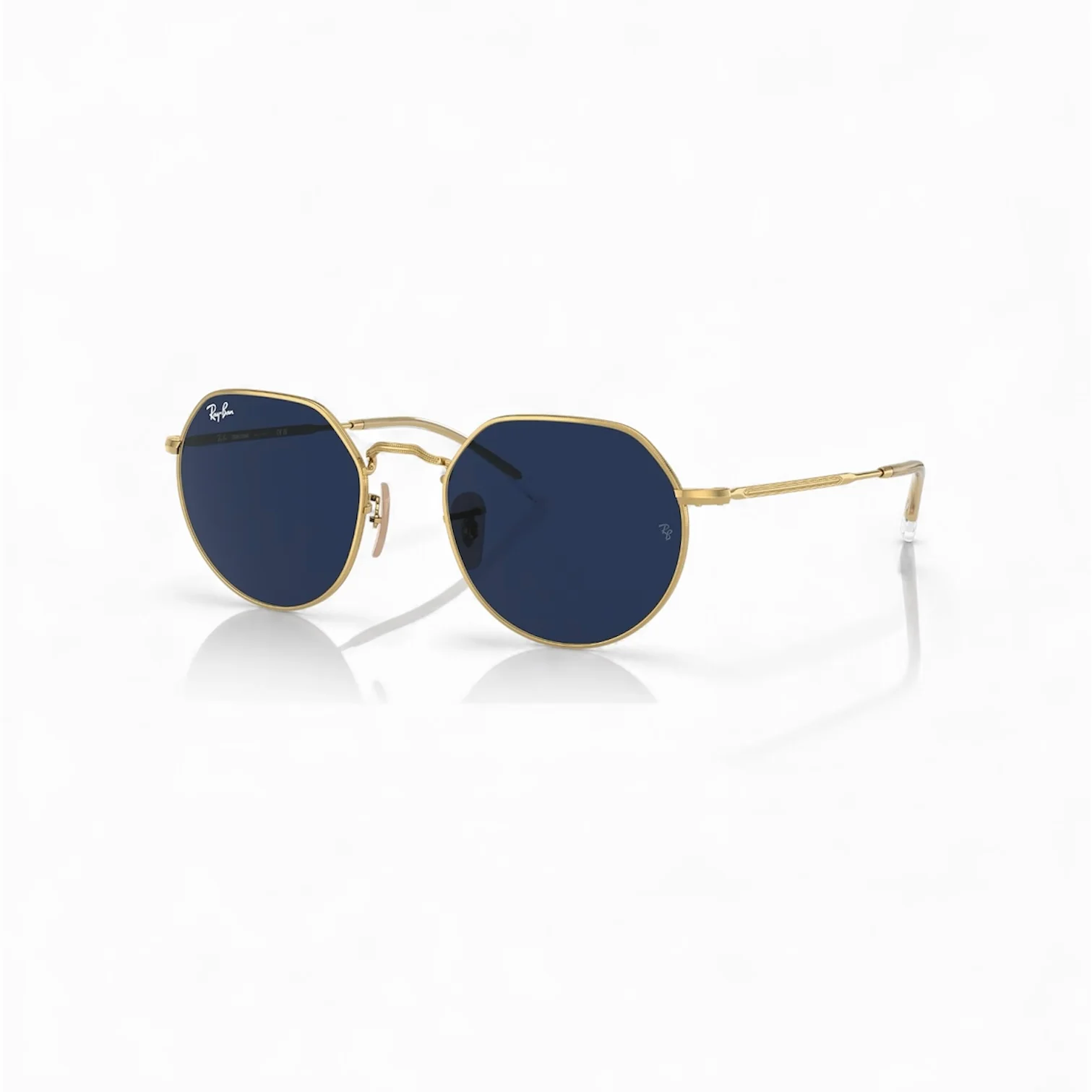 Lentes Ray Ban RB3565 Jack Transitions Transparente & Azul - Image 3