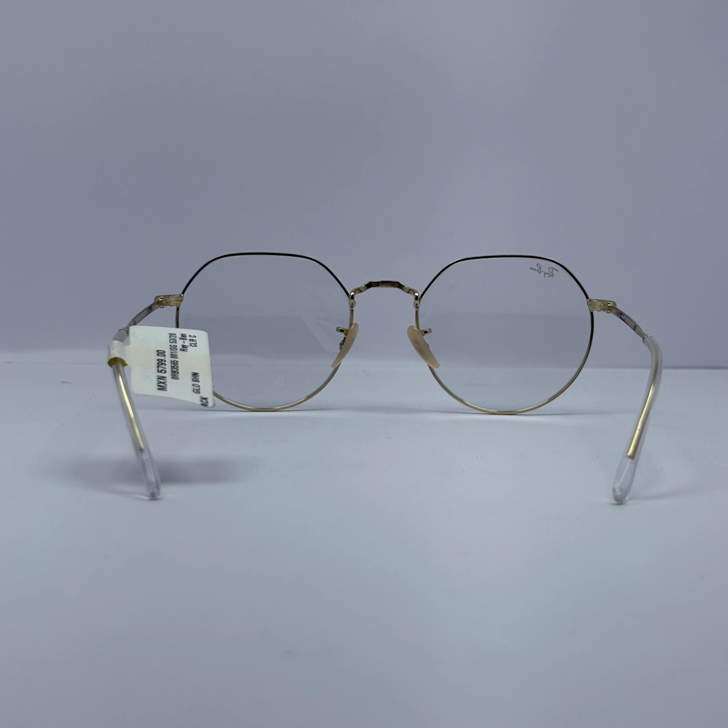 Lentes Ray Ban RB3565 Jack Transitions Transparente & Azul - Image 7