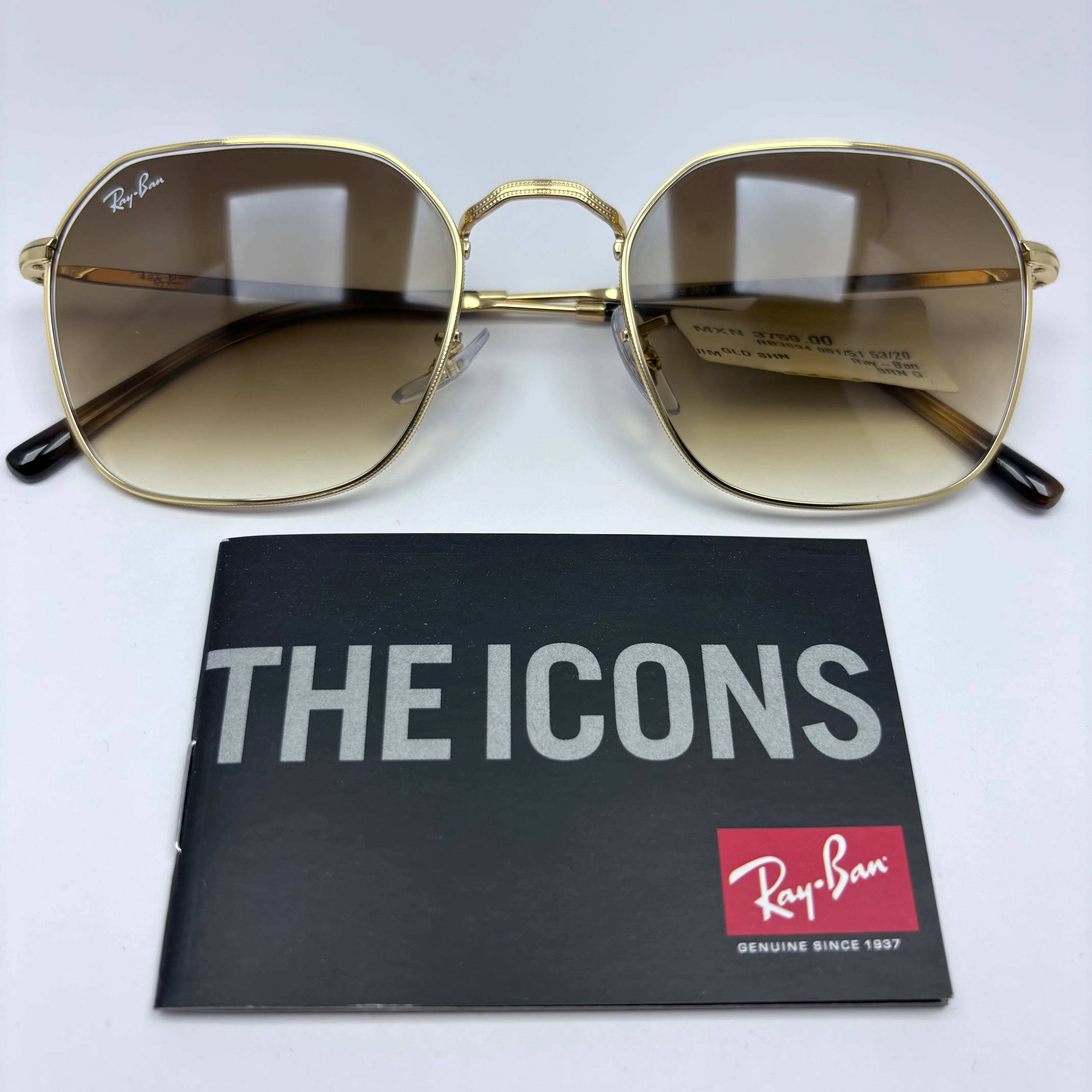 Lentes Ray Ban RB3694 Jim Marrón - Image 2