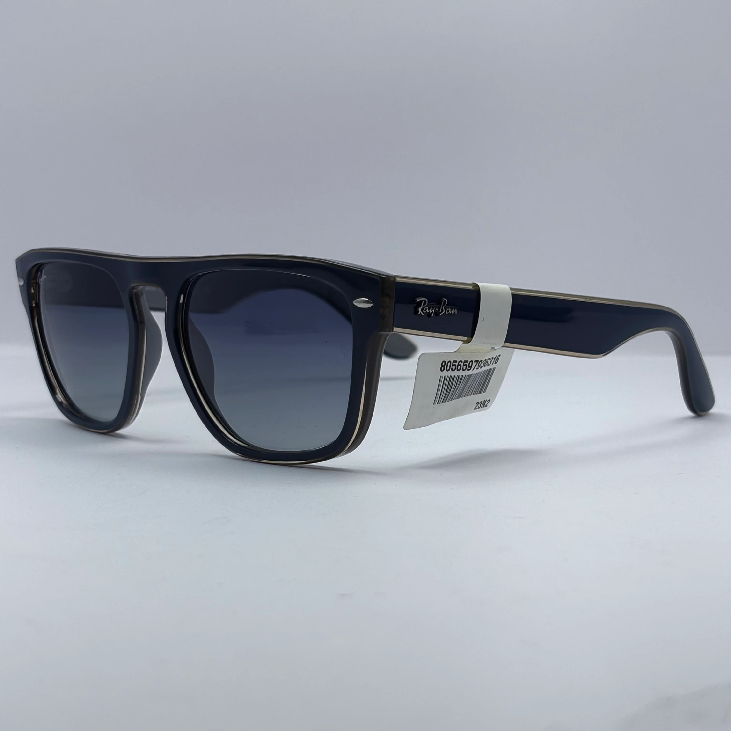 Lentes Ray Ban RB4407 Clubmaster Blue G - Image 4