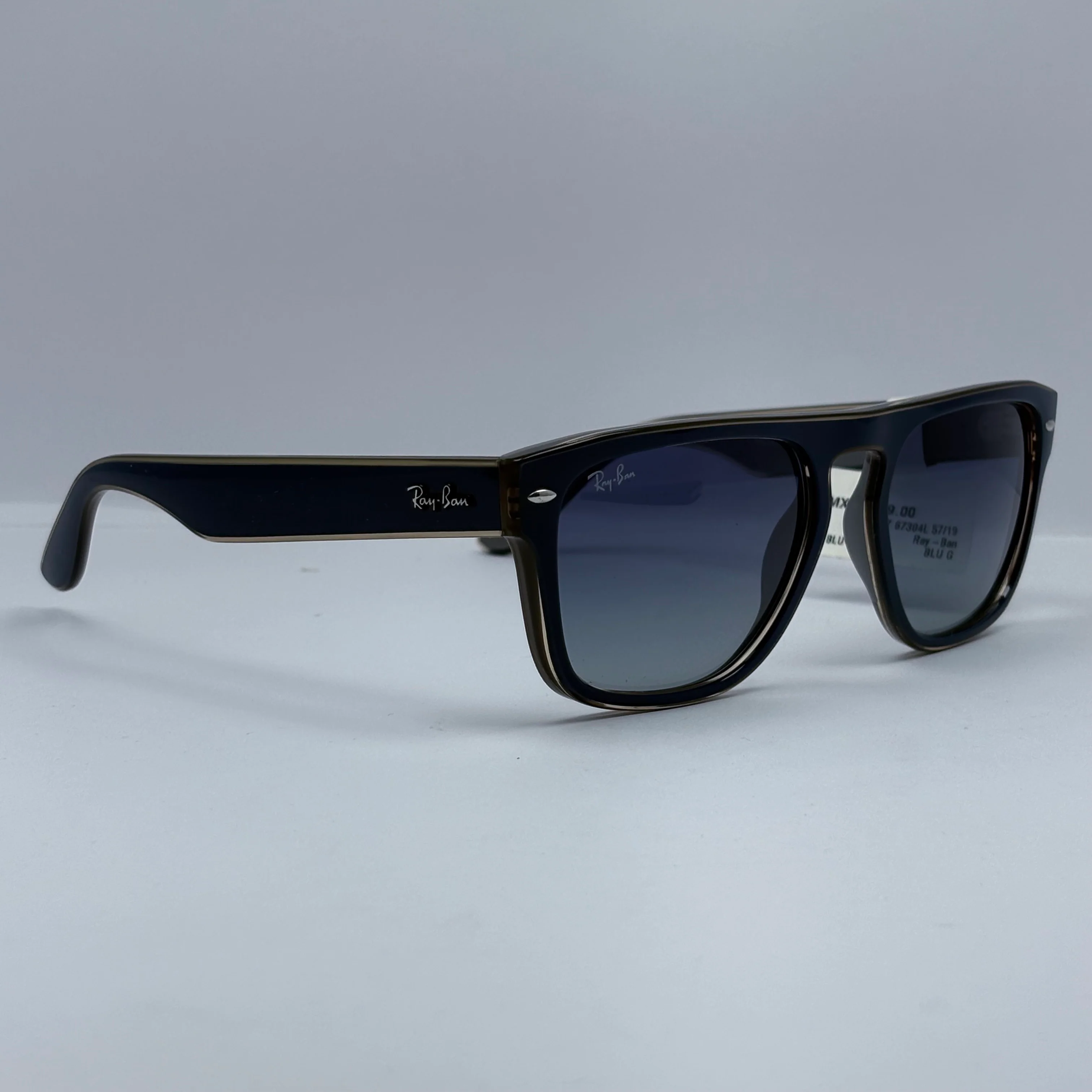 Lentes Ray Ban RB4407 Clubmaster Blue G - Image 6