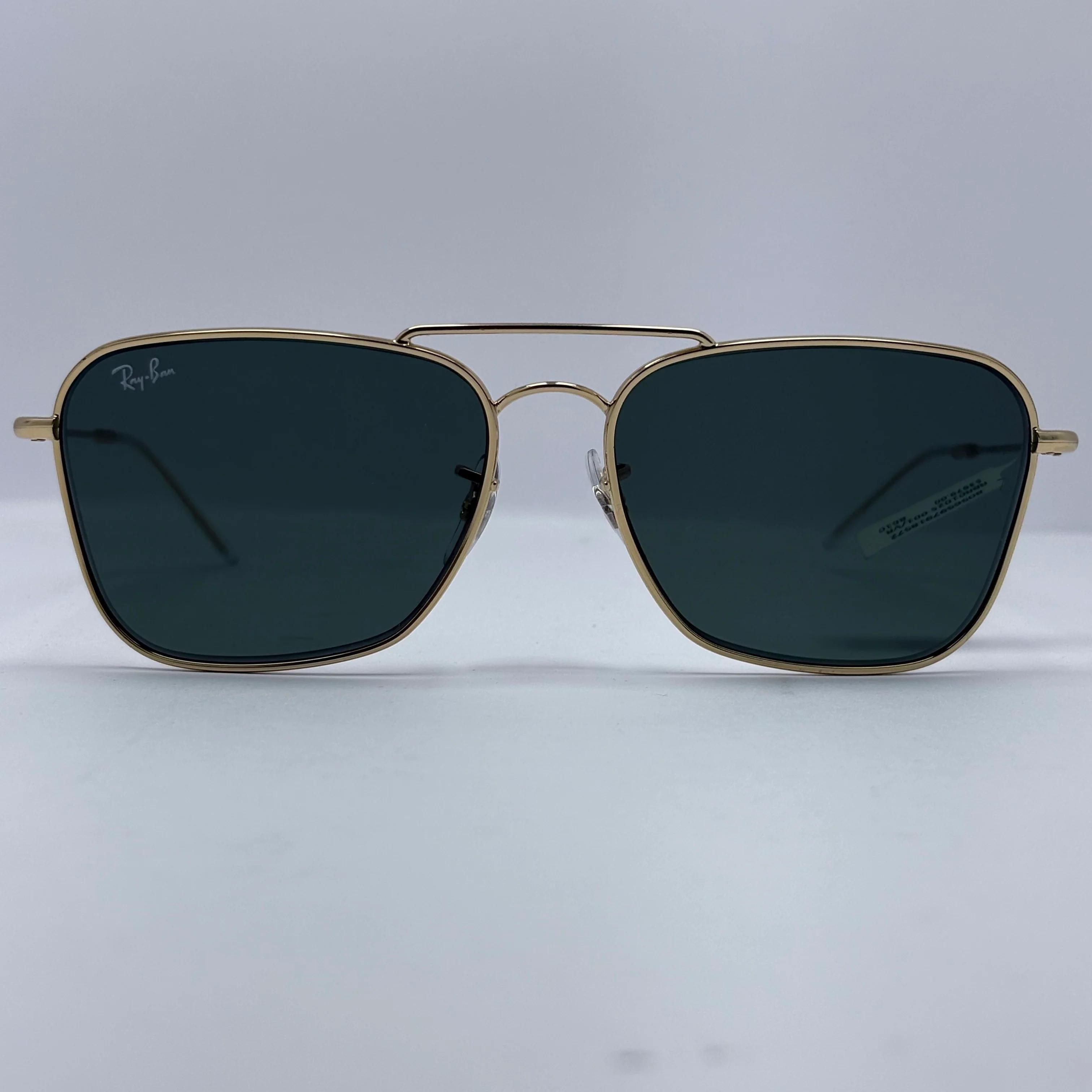 Lentes Ray Ban RBR0102S Caravan Reverse Verde G-15 - Image 3
