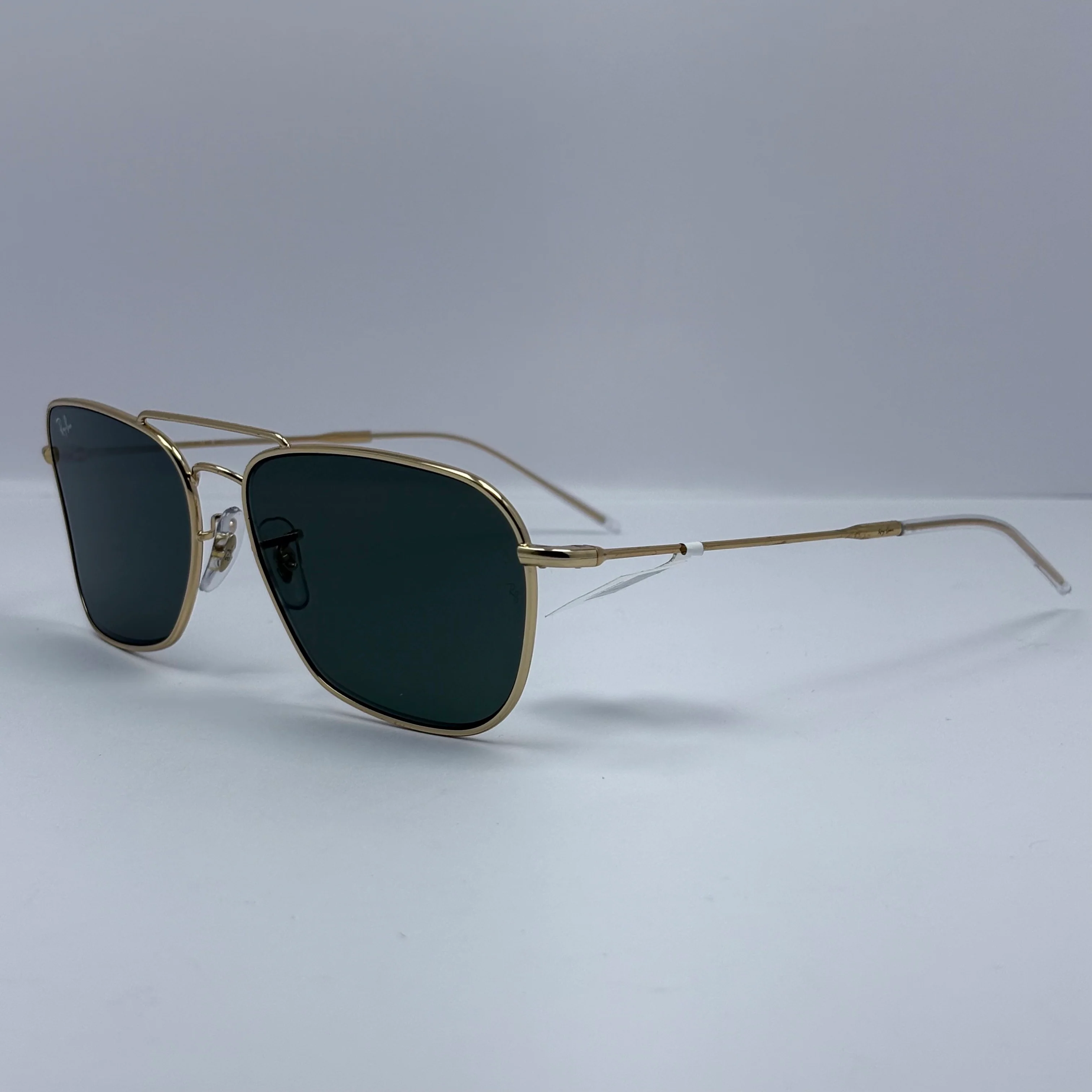 Lentes Ray Ban RBR0102S Caravan Reverse Verde G-15 - Image 4