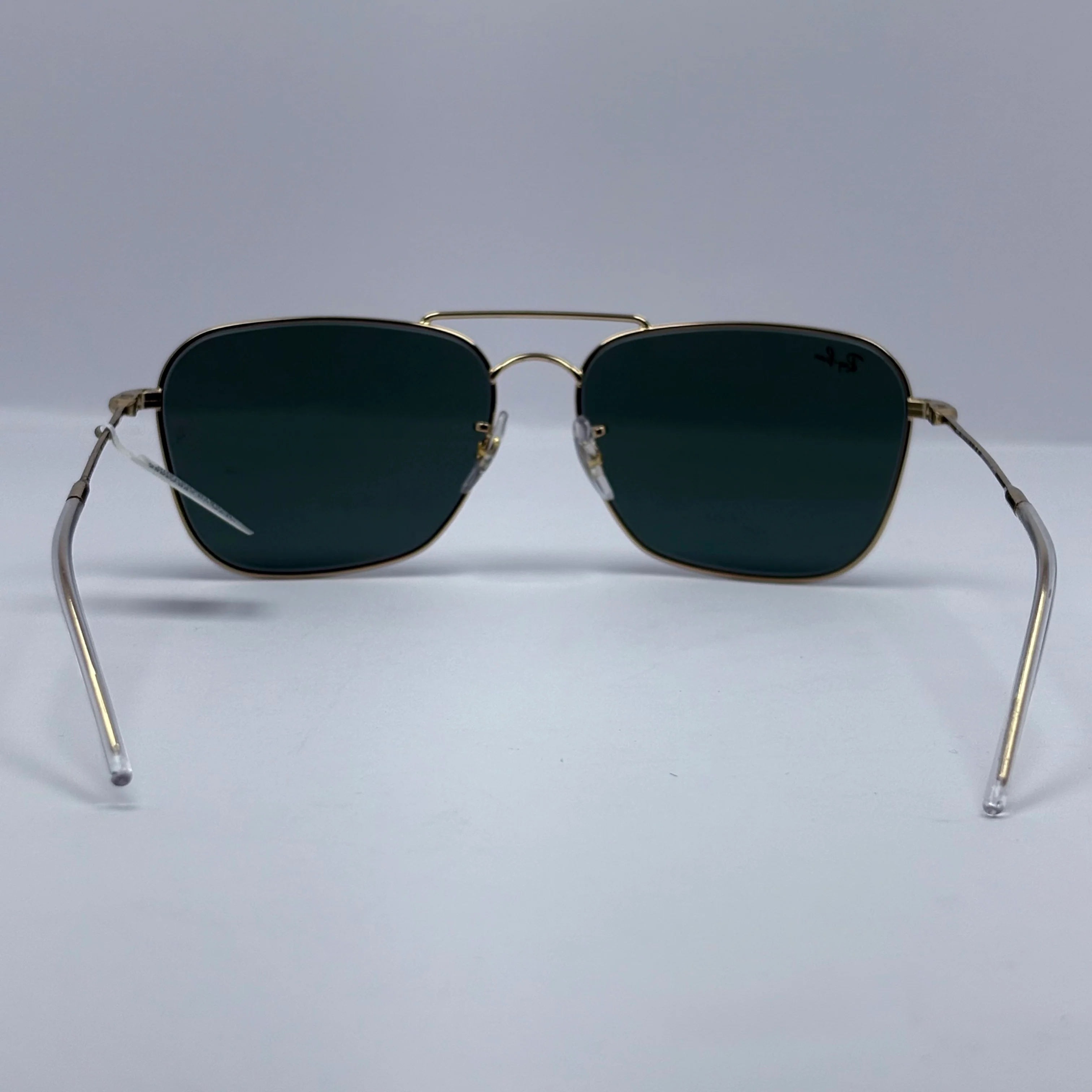 Lentes Ray Ban RBR0102S Caravan Reverse Verde G-15 - Image 5