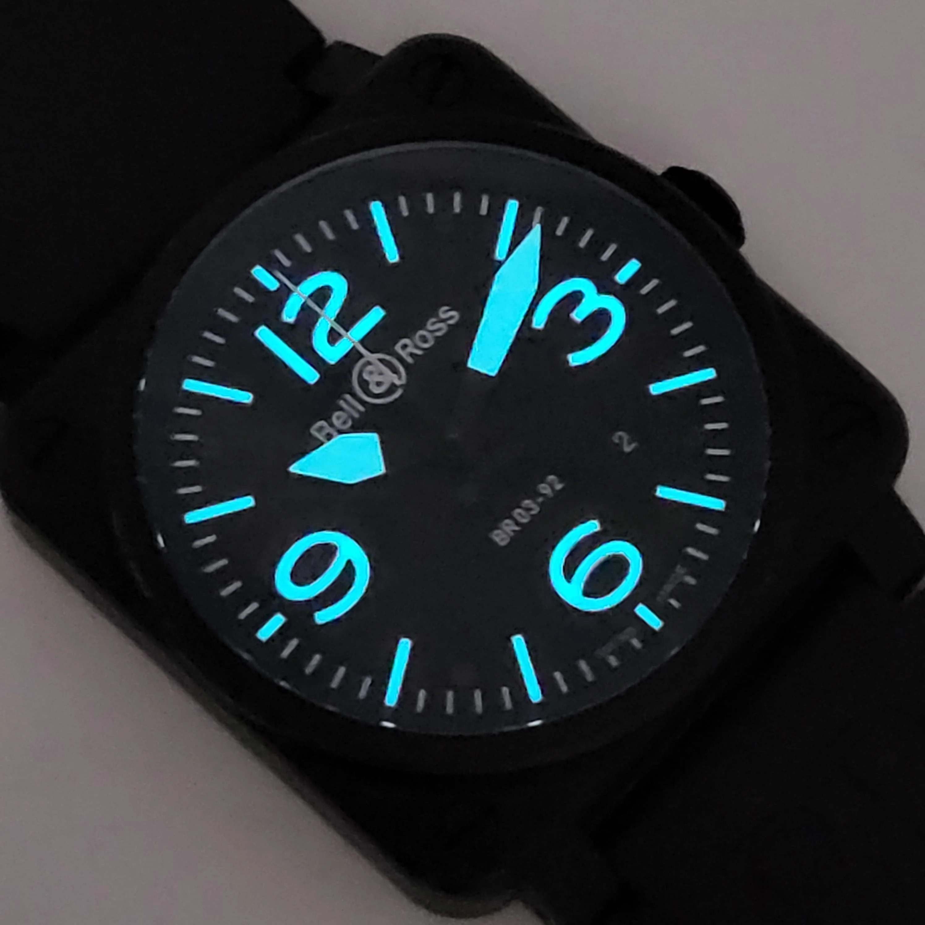 Reloj Bell & Ross BR 03-92 Aviation Negro Automático - Image 2