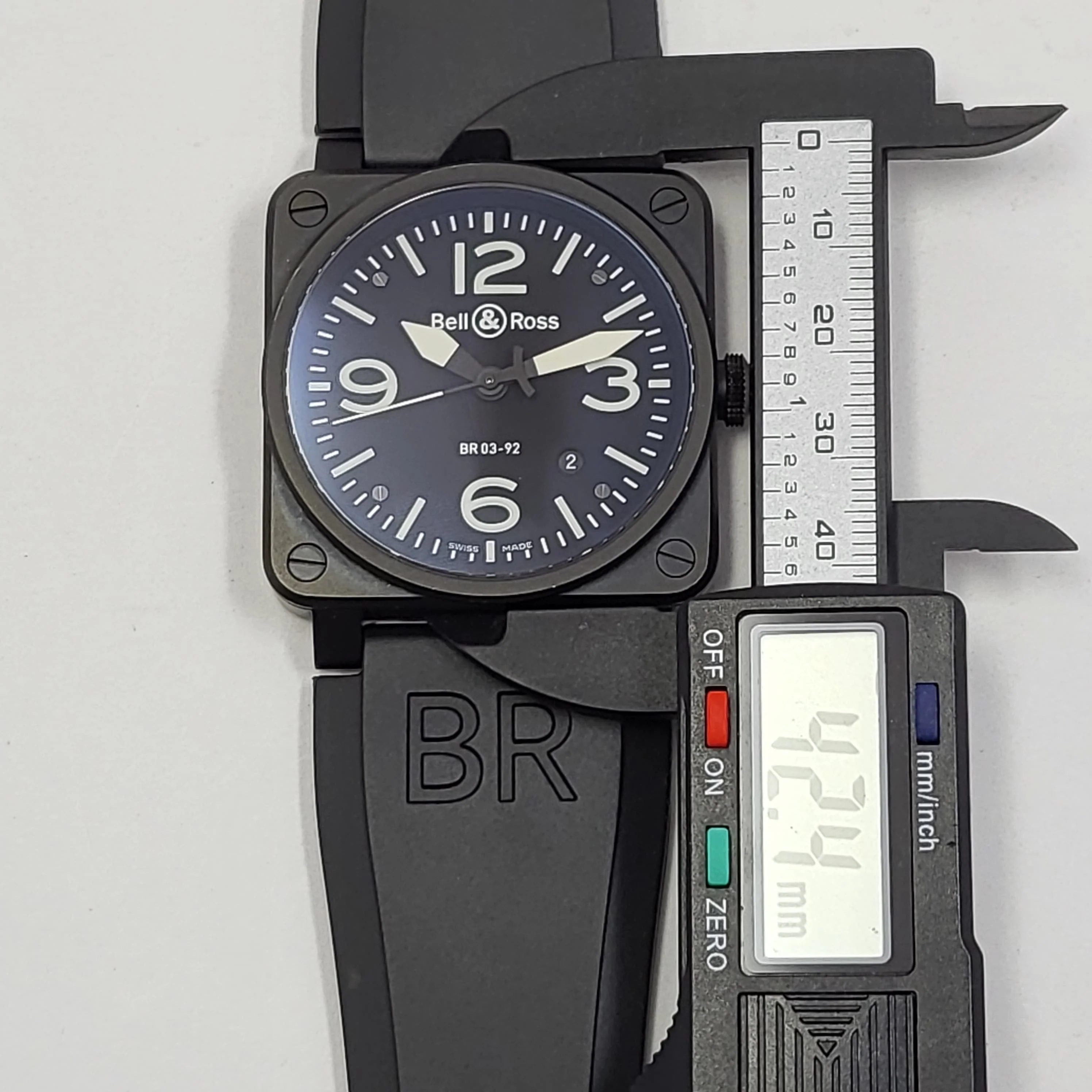 Reloj Bell & Ross BR 03-92 Aviation Negro Automático - Image 6
