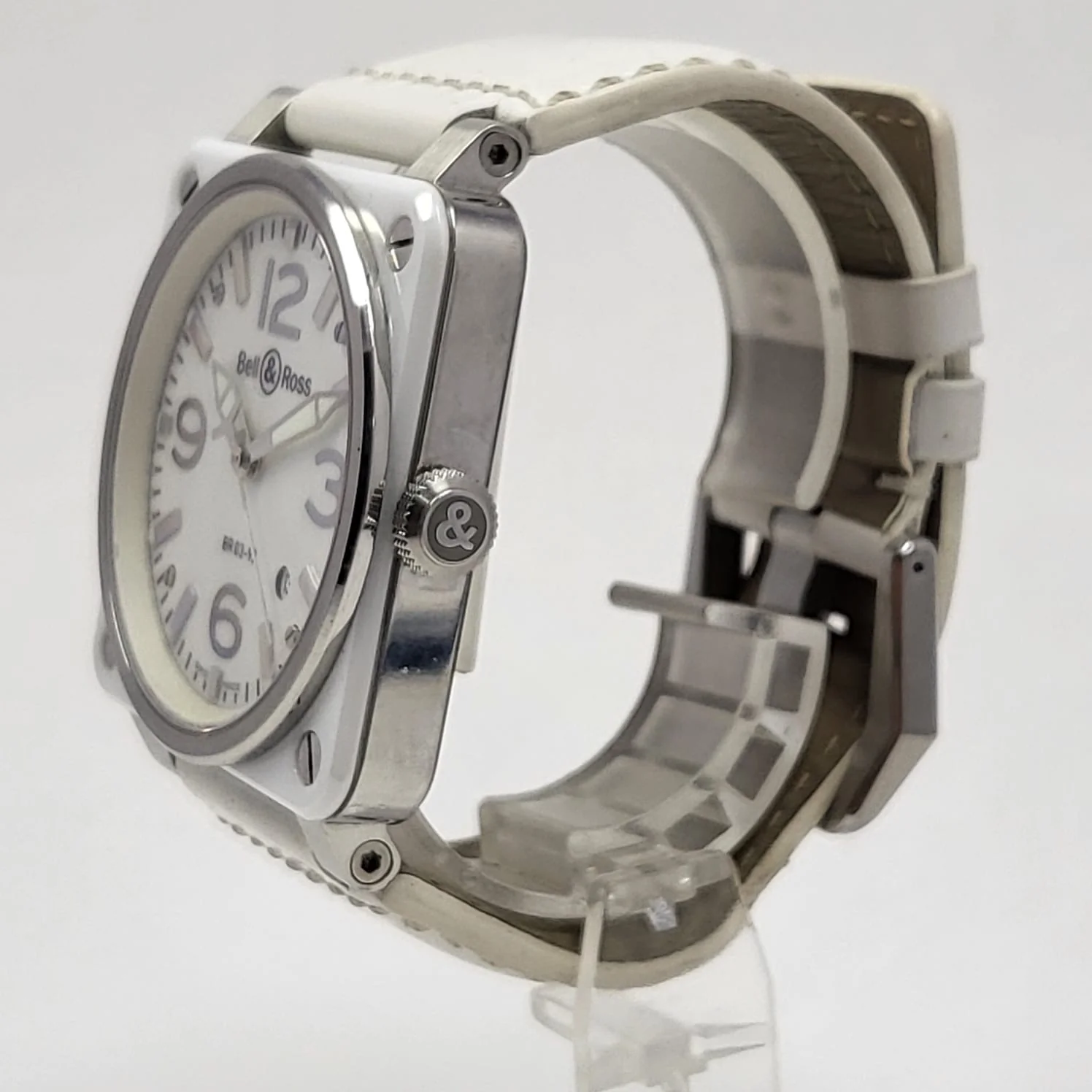 Reloj Bell & Ross Aviation BR 03-92 Blanco Automático - Image 2