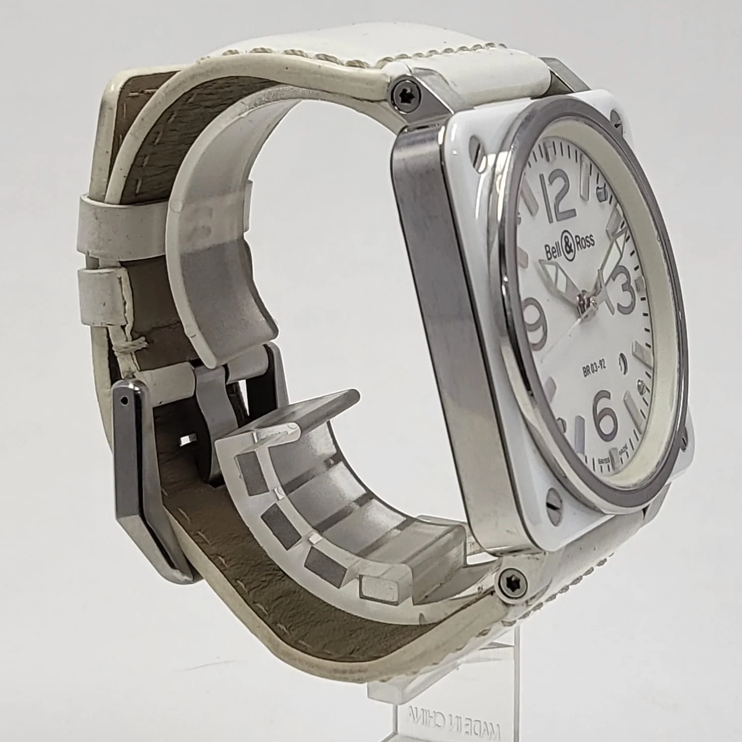 Reloj Bell & Ross Aviation BR 03-92 Blanco Automático - Image 3