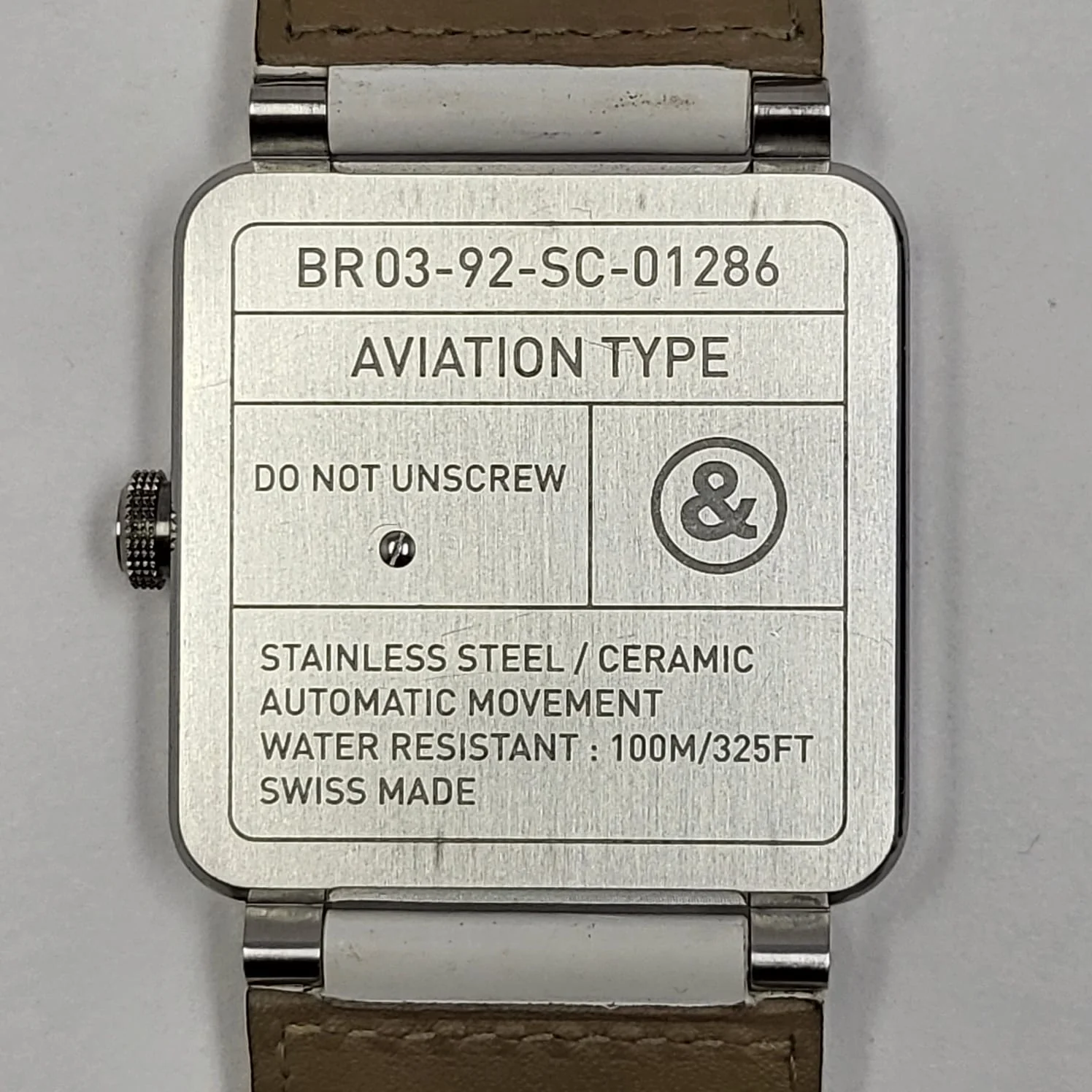 Reloj Bell & Ross Aviation BR 03-92 Blanco Automático - Image 7