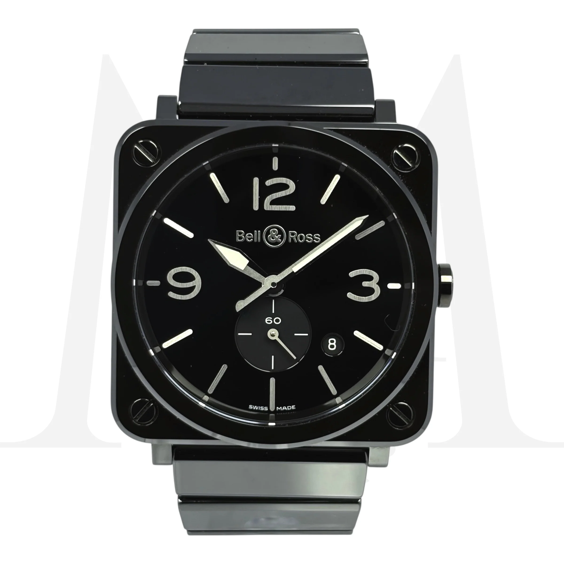 Reloj Bell & Ross BRS Black Ceramic Quartz
