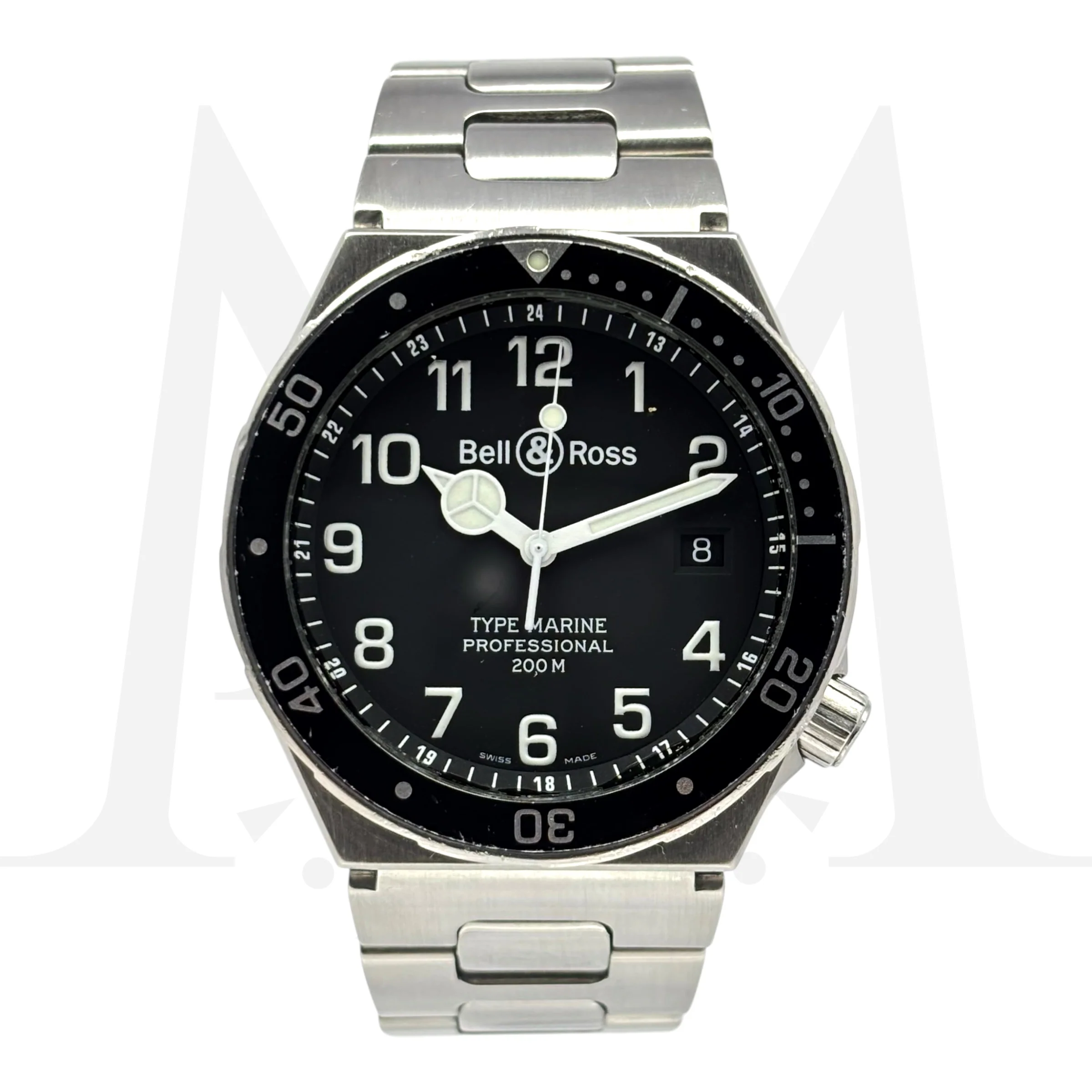 Reloj Bell & Ross Type Marine Quartz