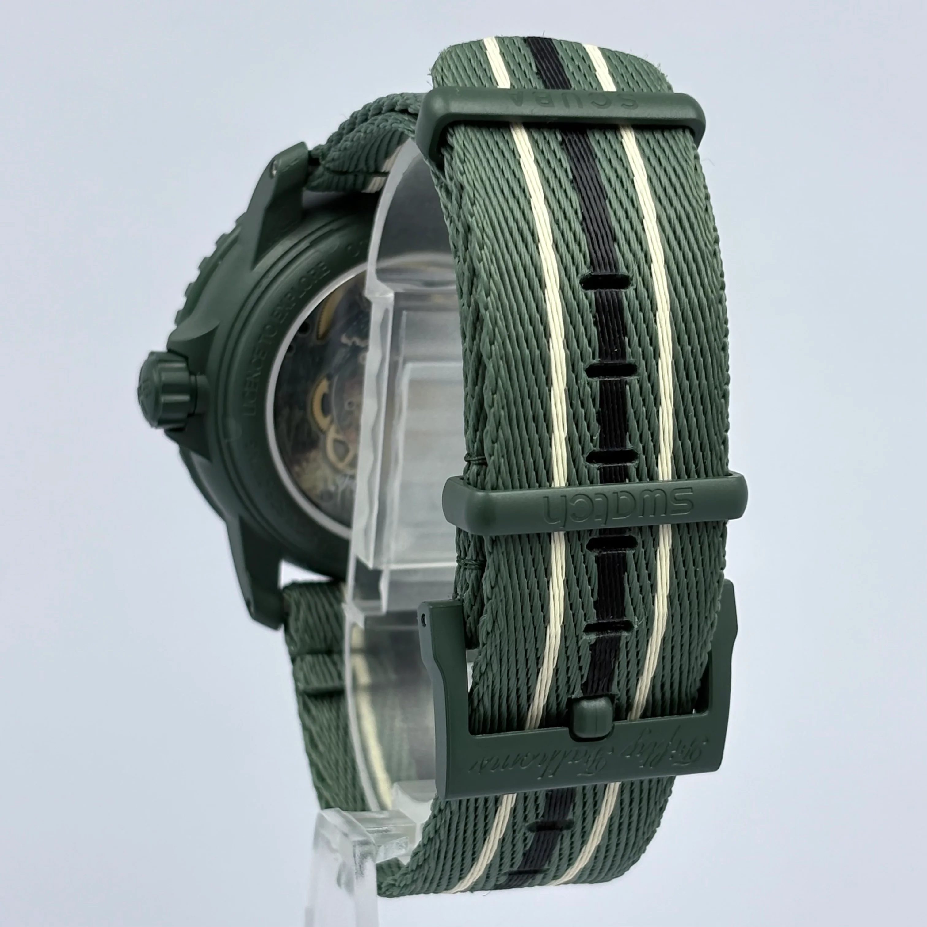 Reloj Blancpain x Swatch Scuba Fifty Fathoms Green Automático | JY - Image 6
