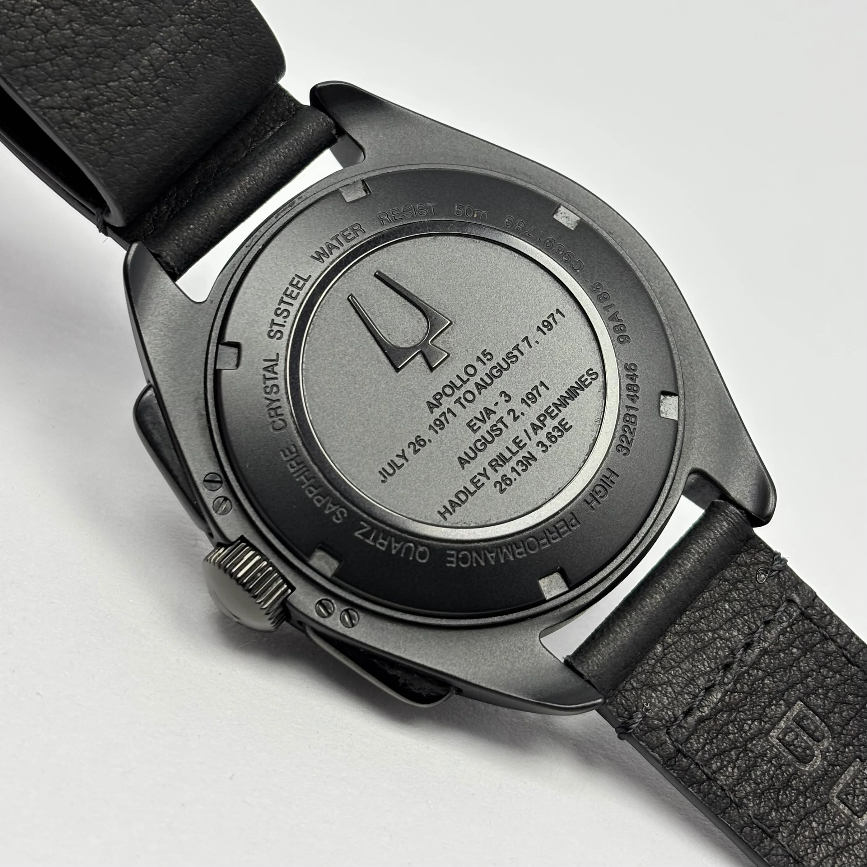 Reloj Bulova Lunar Pilot Crono Quartz PVD - Image 6