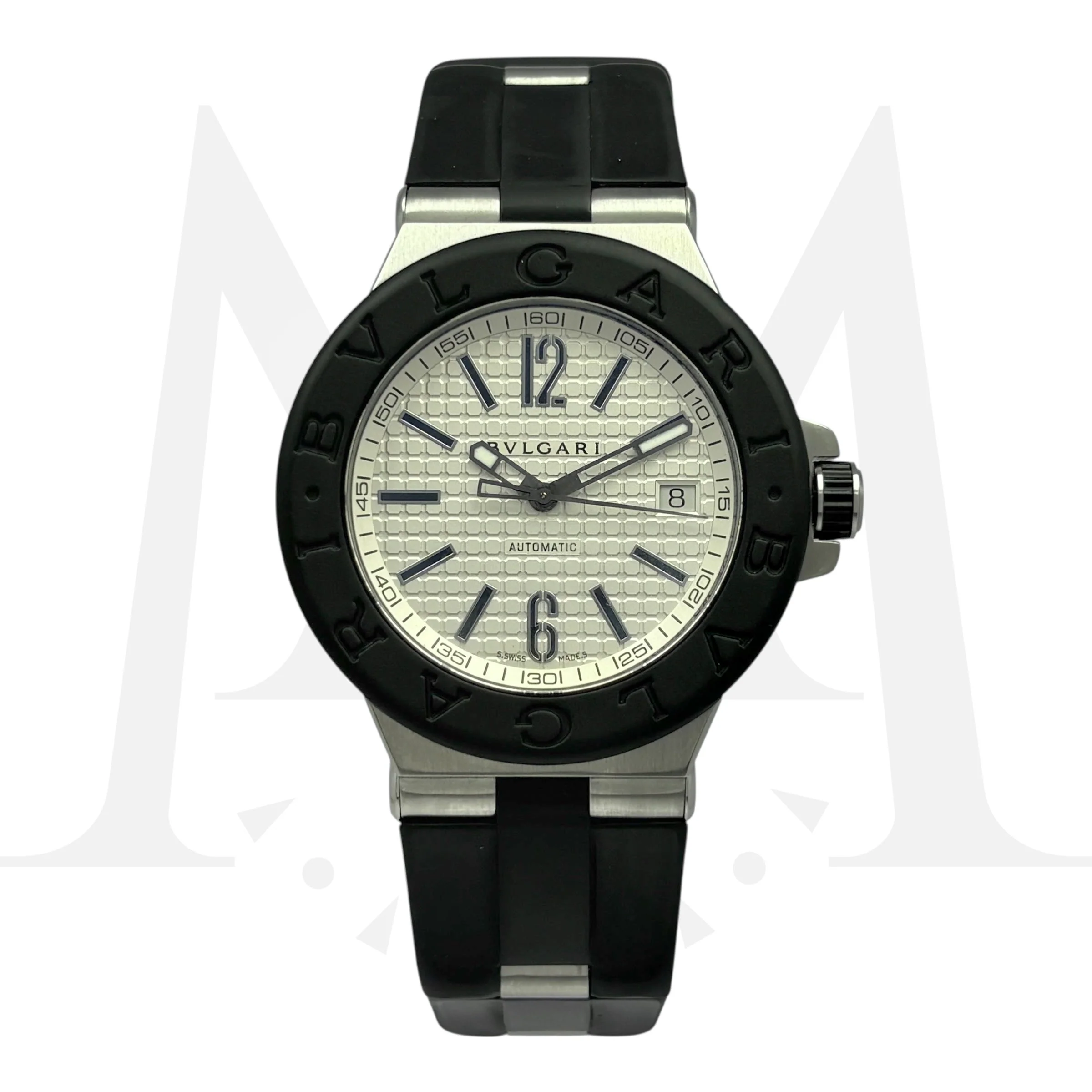 Reloj Bvlgari Diagono 40 Caucho Automático | DN3️⃣