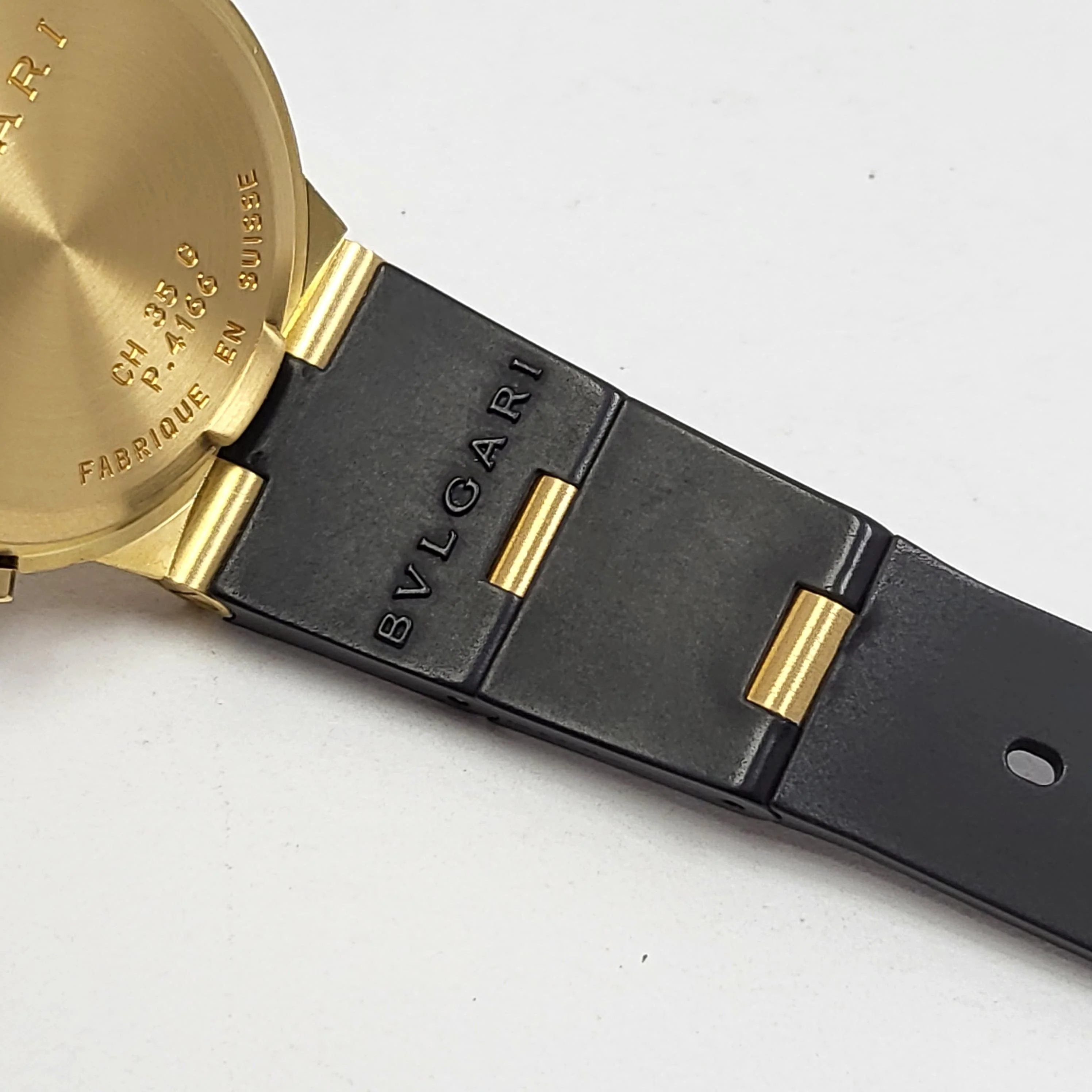 Reloj Bvlgari Diagono Oro 18k Cronografo Quartz - Image 6