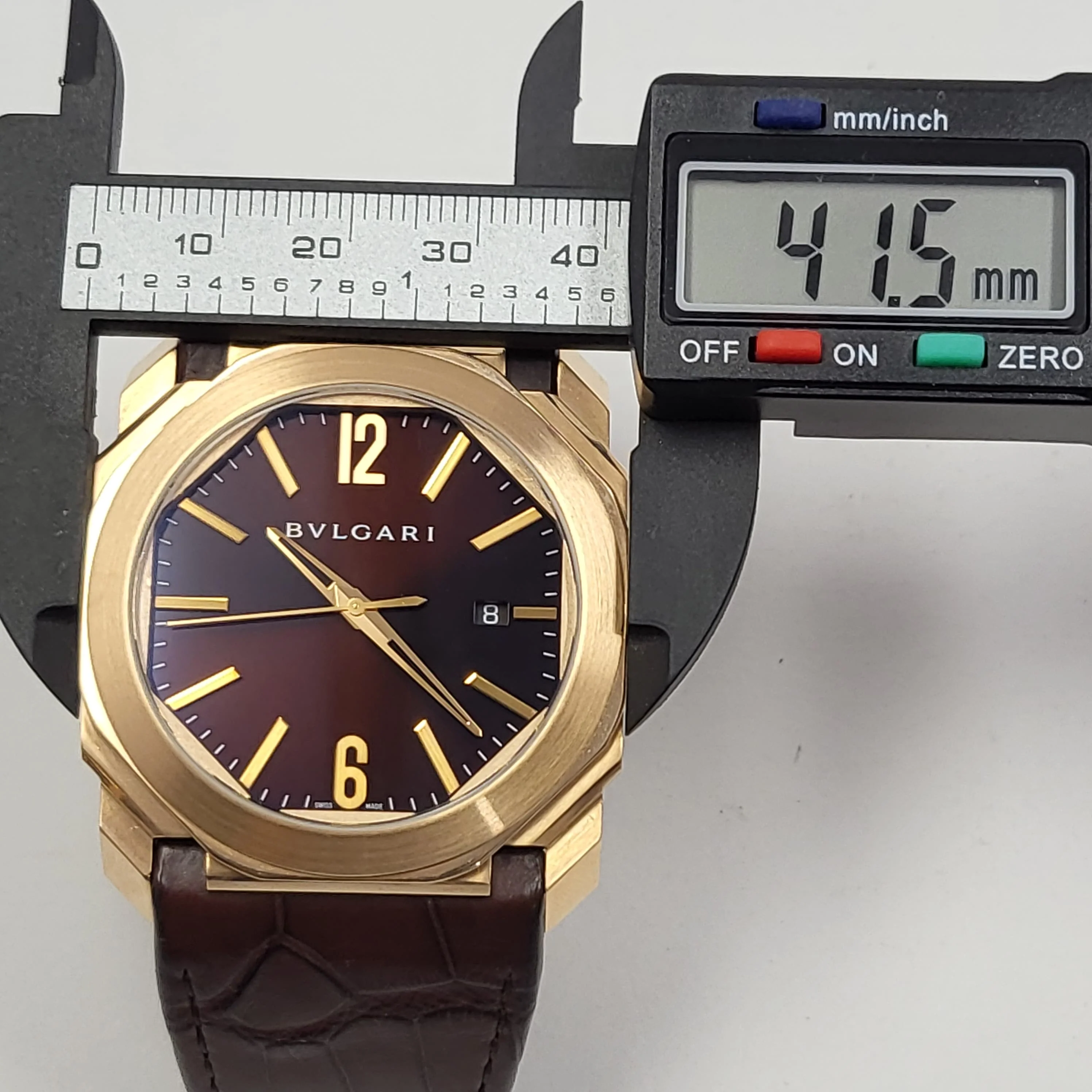 Reloj Bvlgari Octo Oro Rosa 18K “Edición Limitada” Automático - Image 6