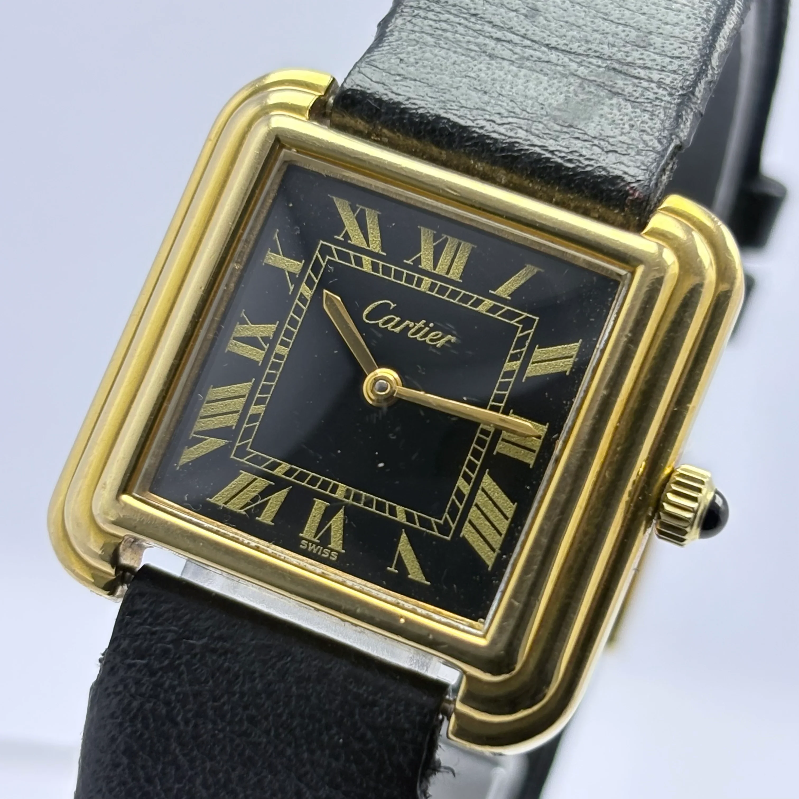 Reloj Cartier Tank stepped Cuerda manual - Image 2