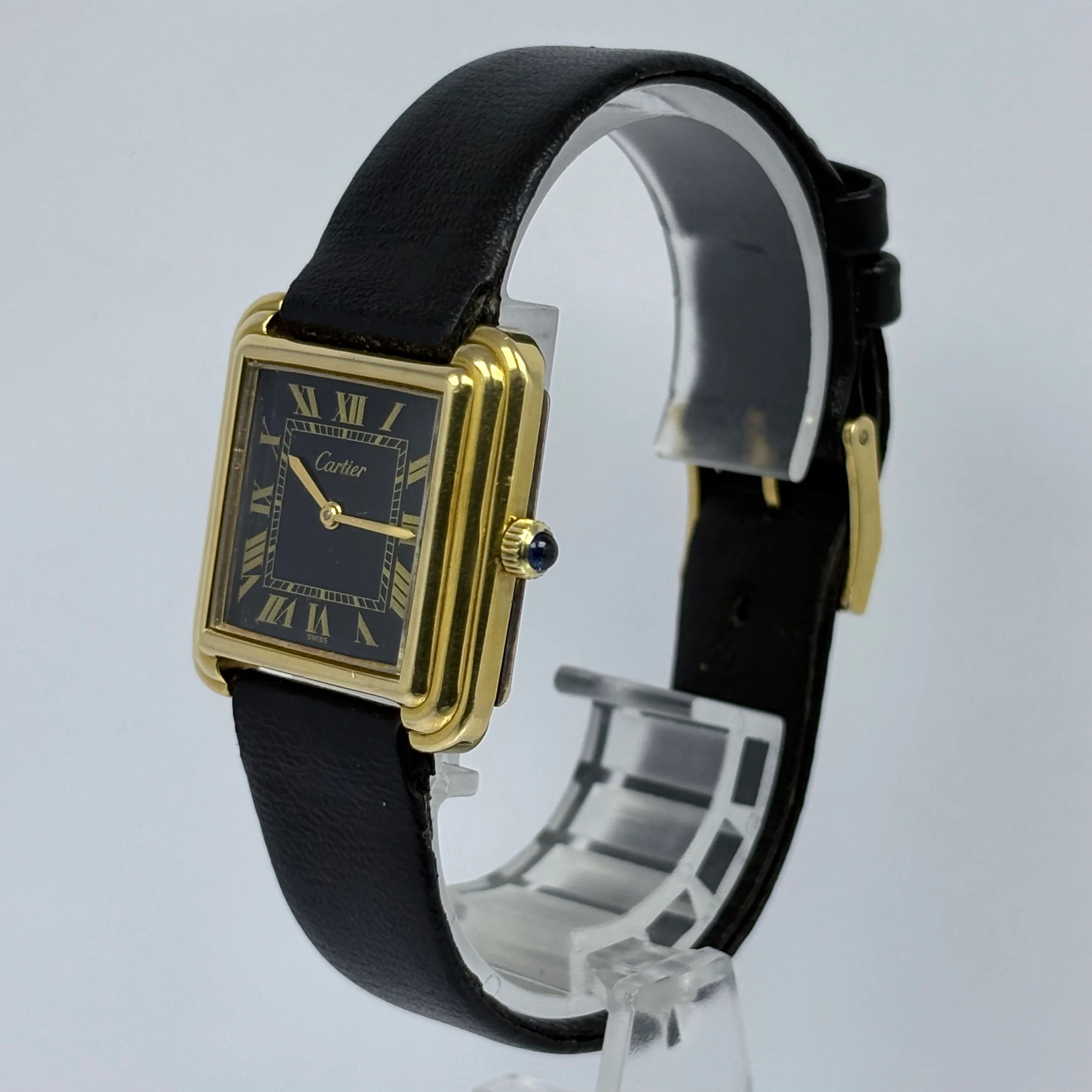 Reloj Cartier Tank stepped Cuerda manual - Image 3