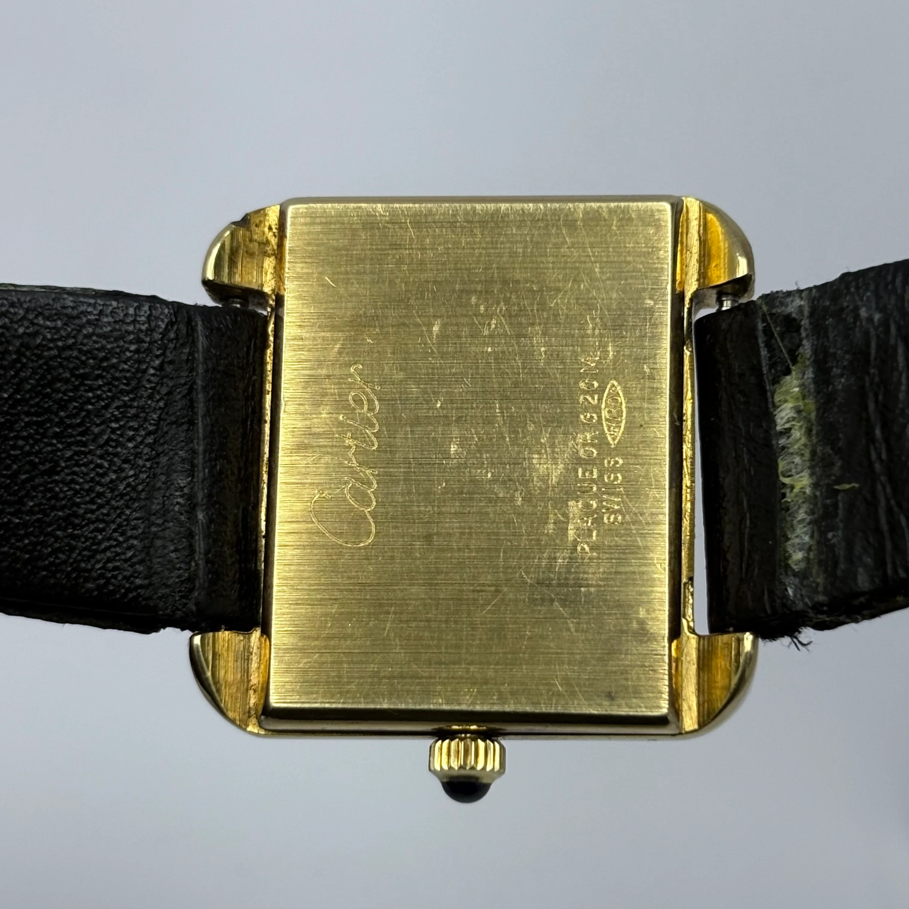 Reloj Cartier Tank stepped Cuerda manual - Image 6