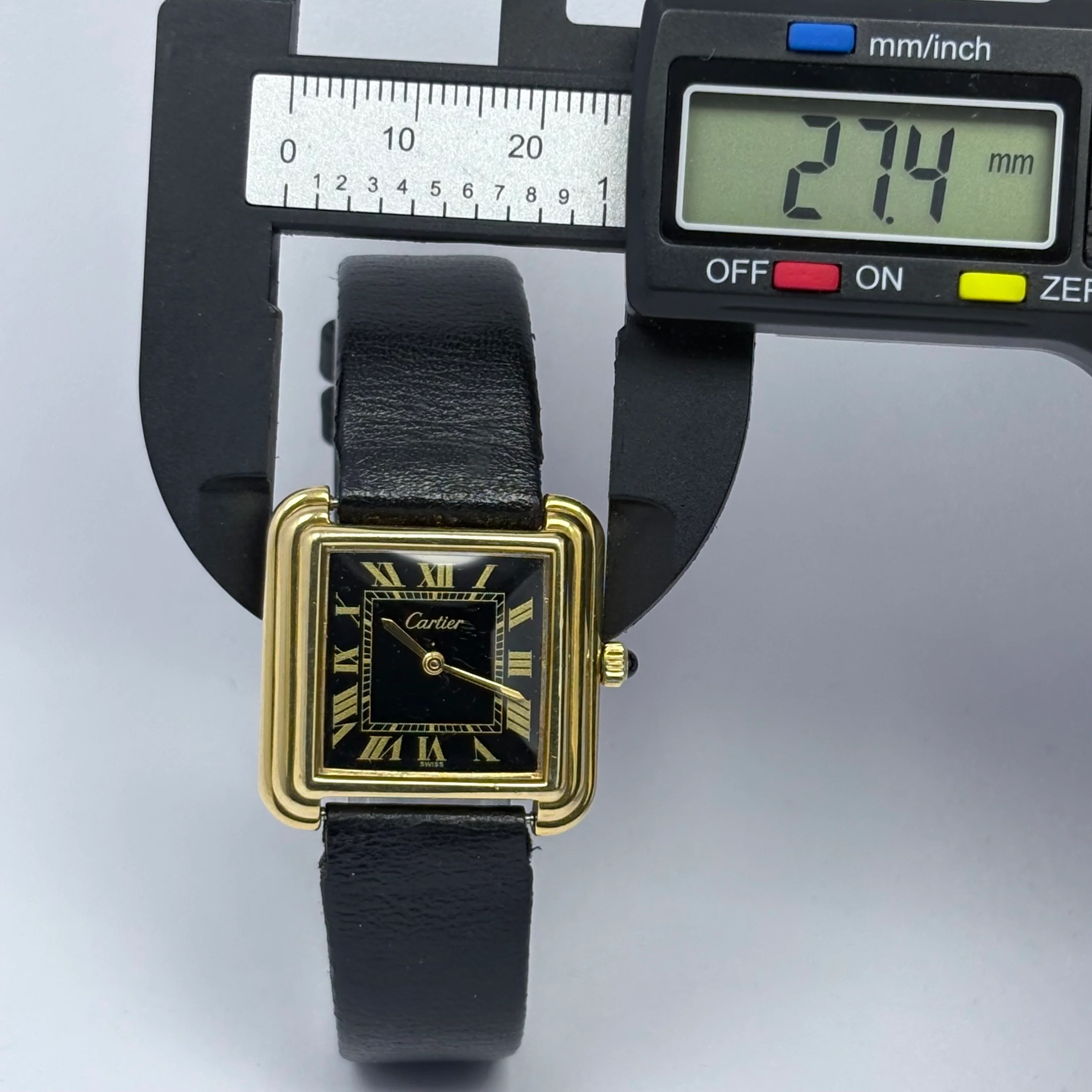 Reloj Cartier Tank stepped Cuerda manual - Image 9