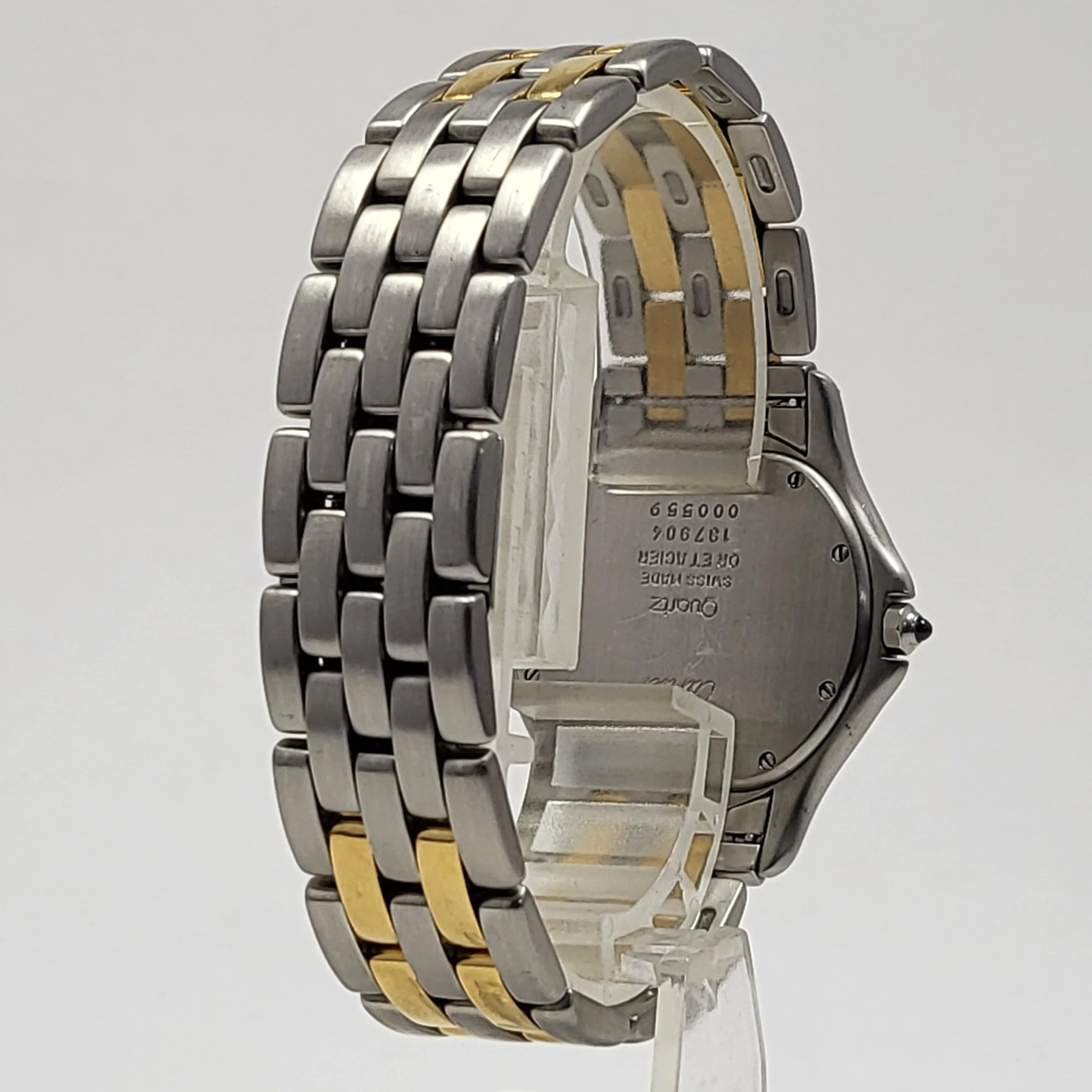 Reloj Cartier Cougar Oro 18k Acero 32mm Quartz - Image 4