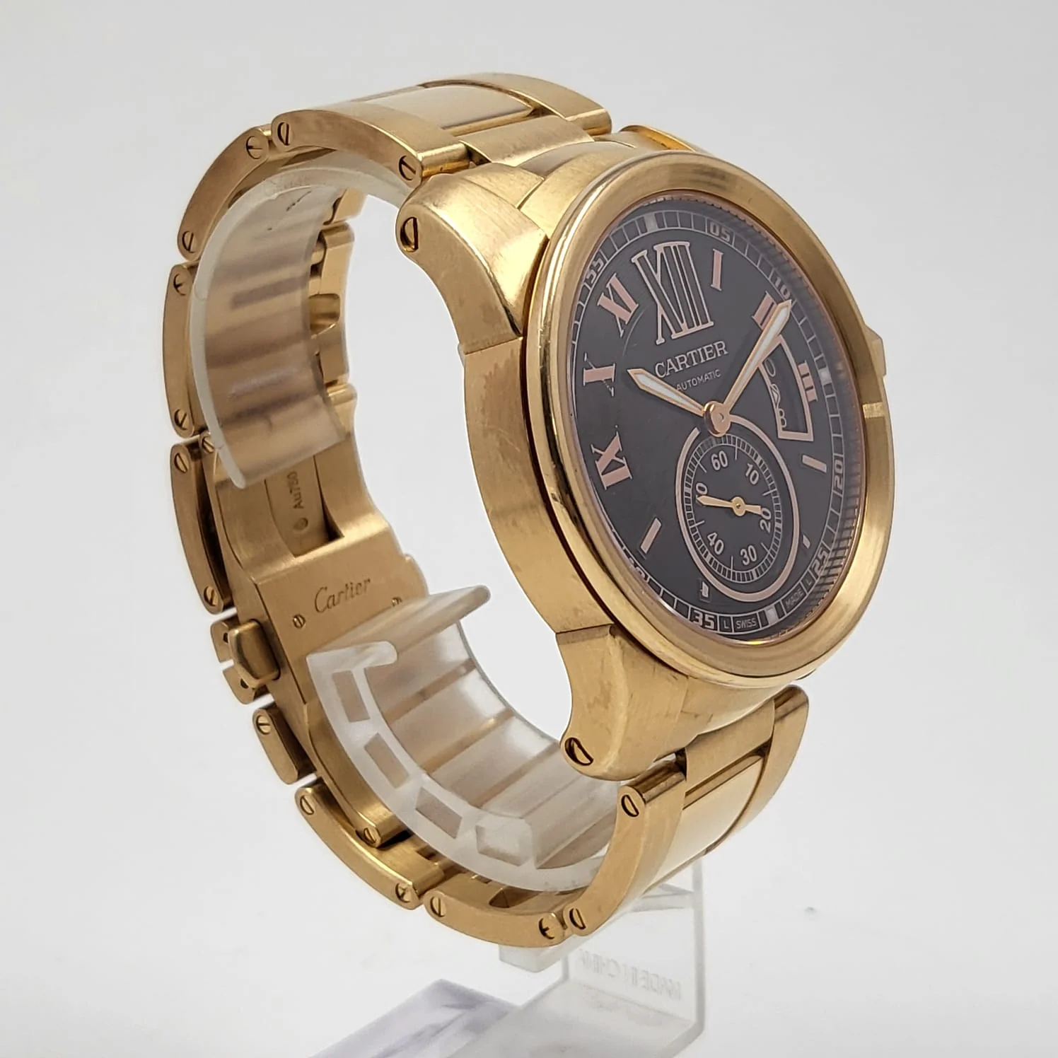 Reloj Cartier Diver Oro Sólido 18k - Image 6