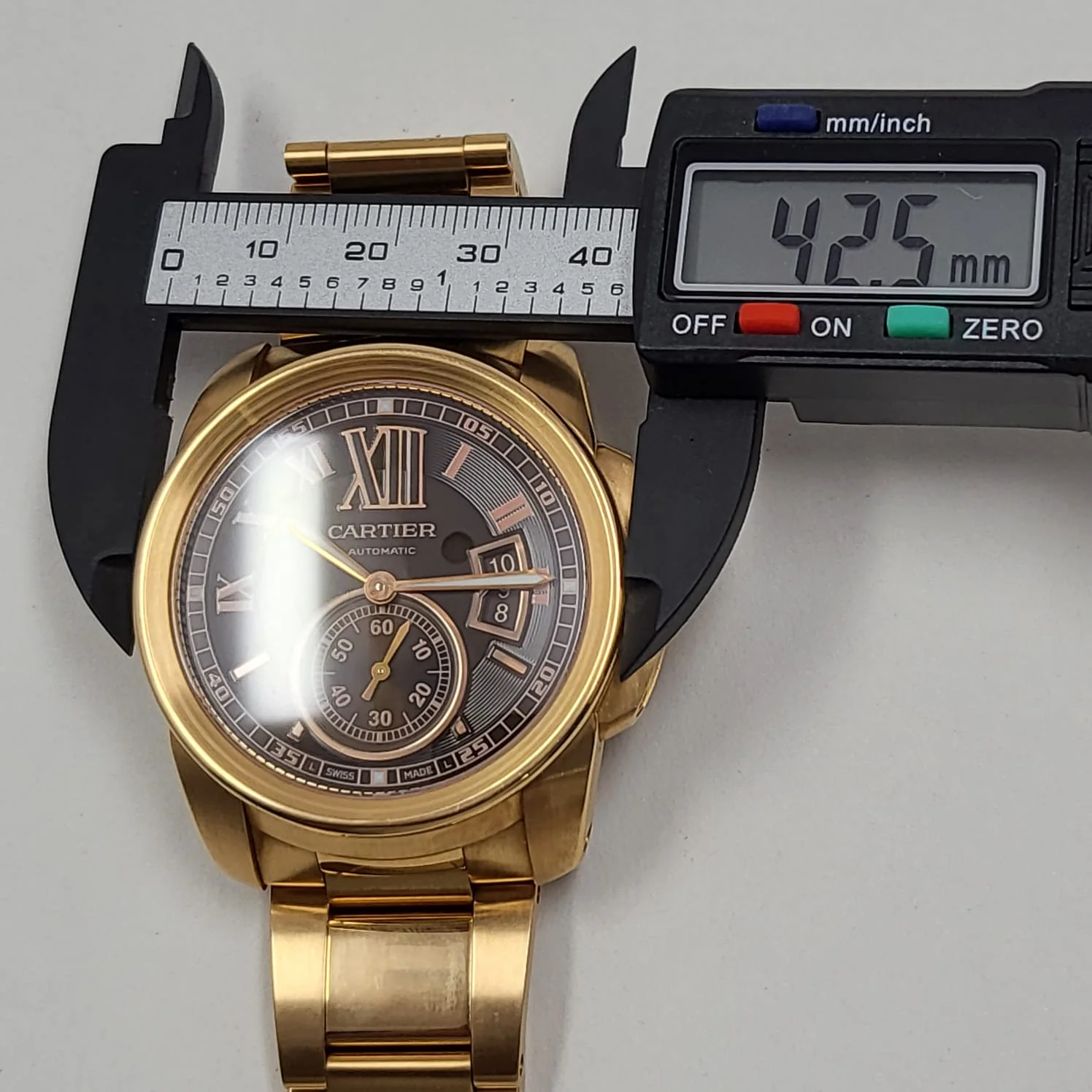Reloj Cartier Diver Oro Sólido 18k - Image 7