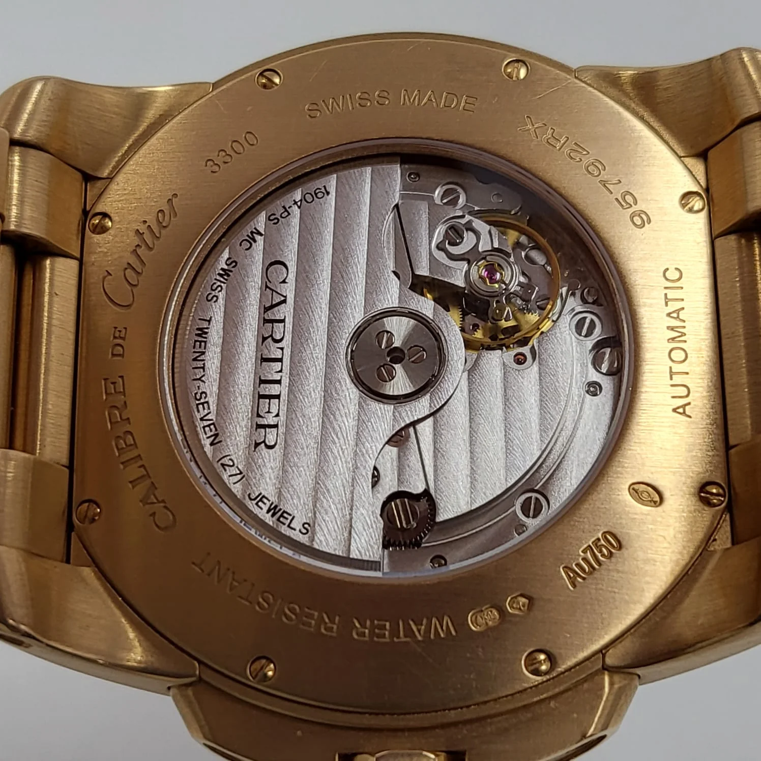 Reloj Cartier Diver Oro Sólido 18k - Image 9