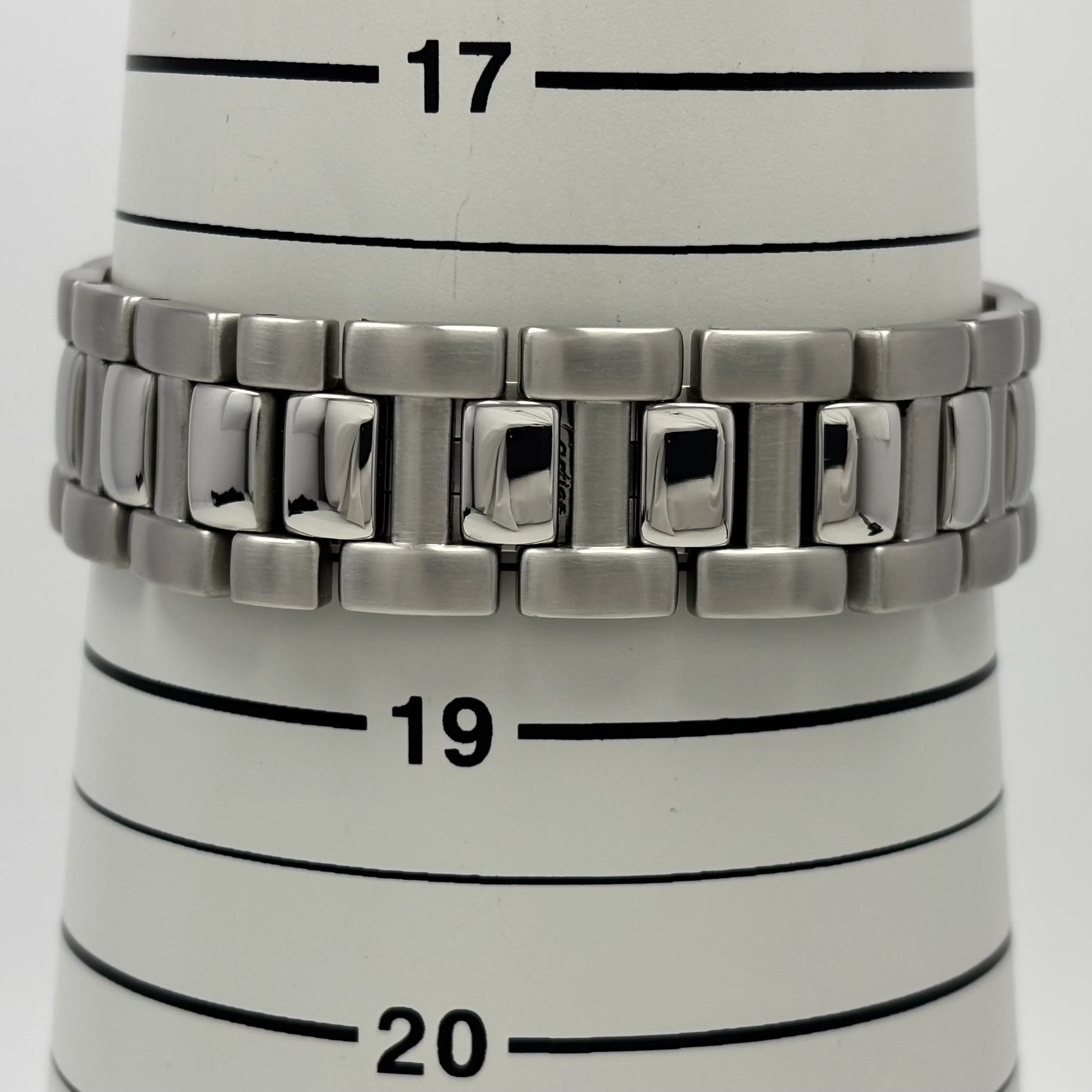Reloj Cartier Pasha Oro Acero Automático 1033 - Image 6