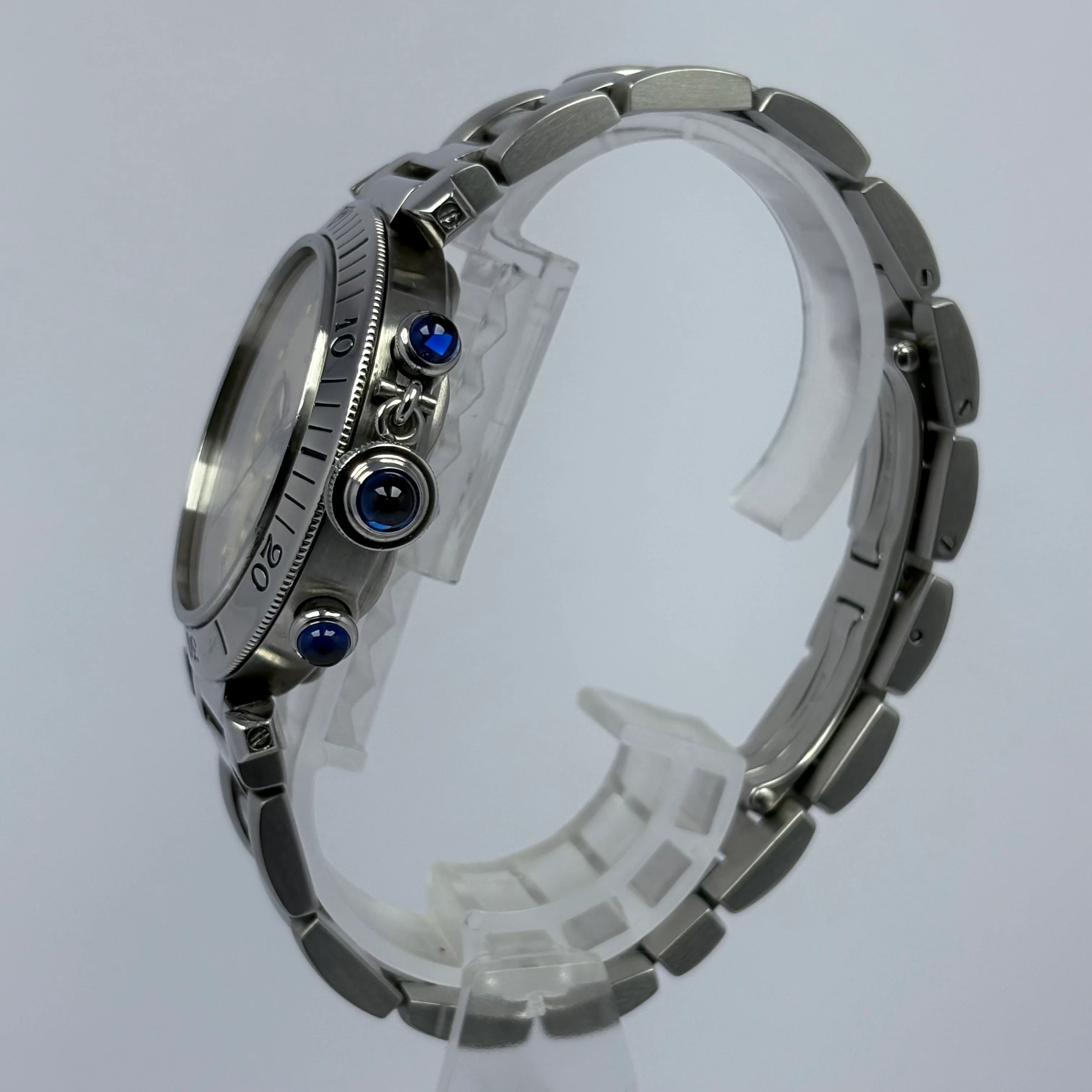 Reloj Cartier Pasha Cronógrafo Quartz 4030 - Image 4