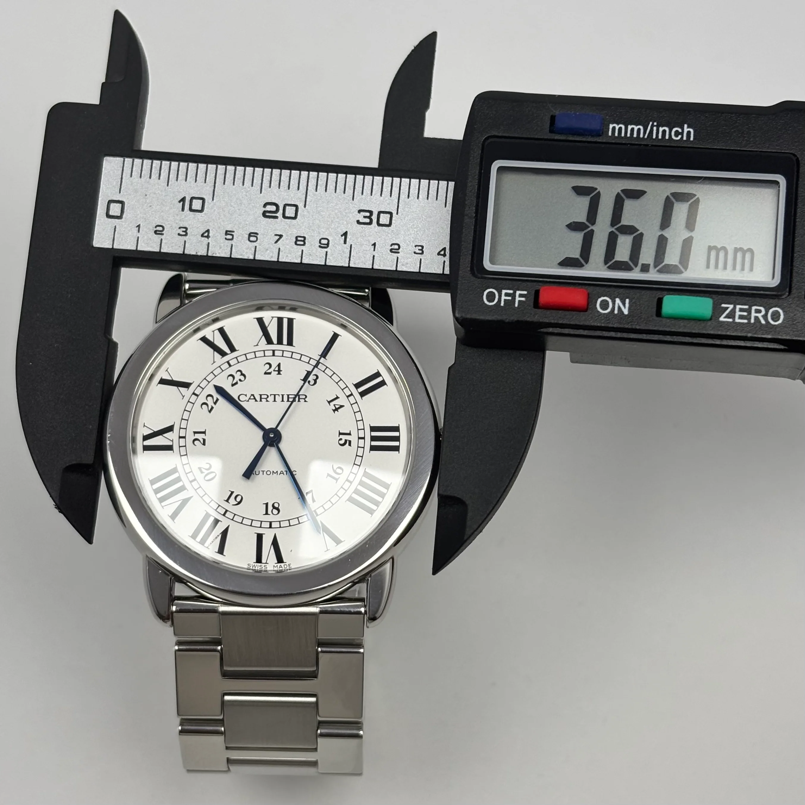 Reloj Cartier Ronde Ref-3939 Automático - Image 8
