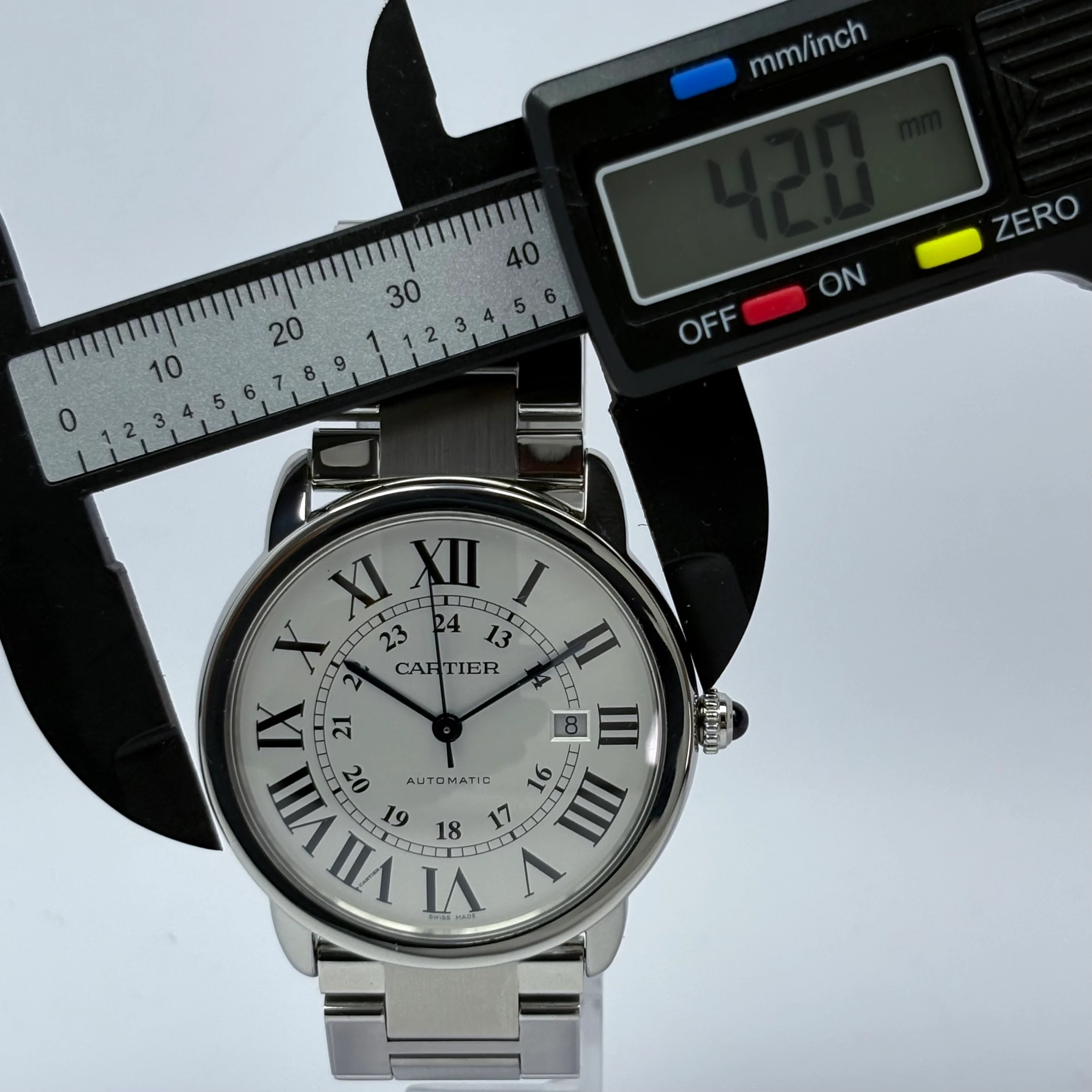 Reloj Cartier Ronde Solo de Cartier 3802 Automático - Image 8