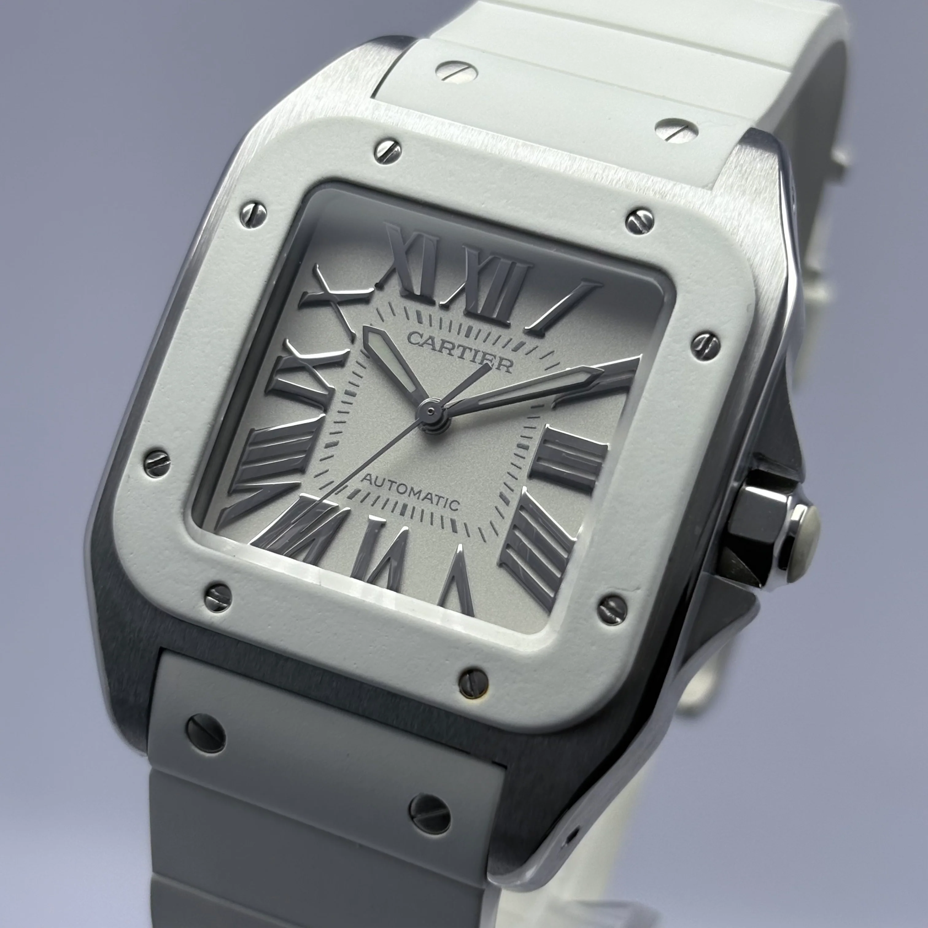 Reloj Cartier Santos 100 Midsize Automático - Image 3