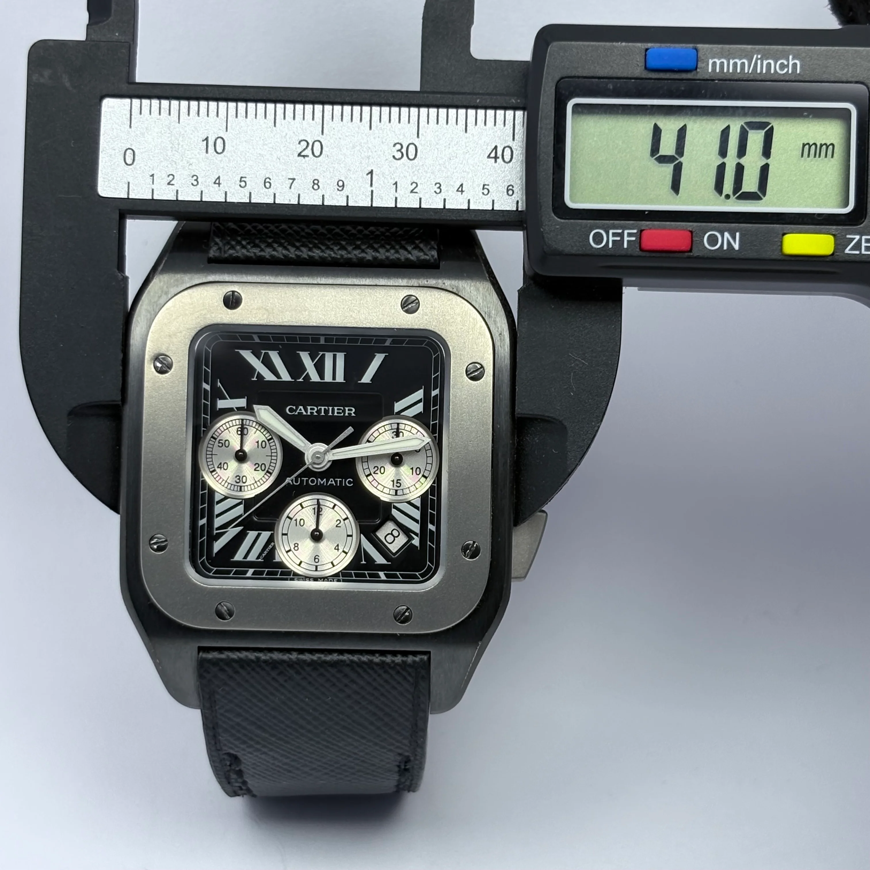 Reloj Cartier Santos 100 XL Cronógrafo Automático - Image 10