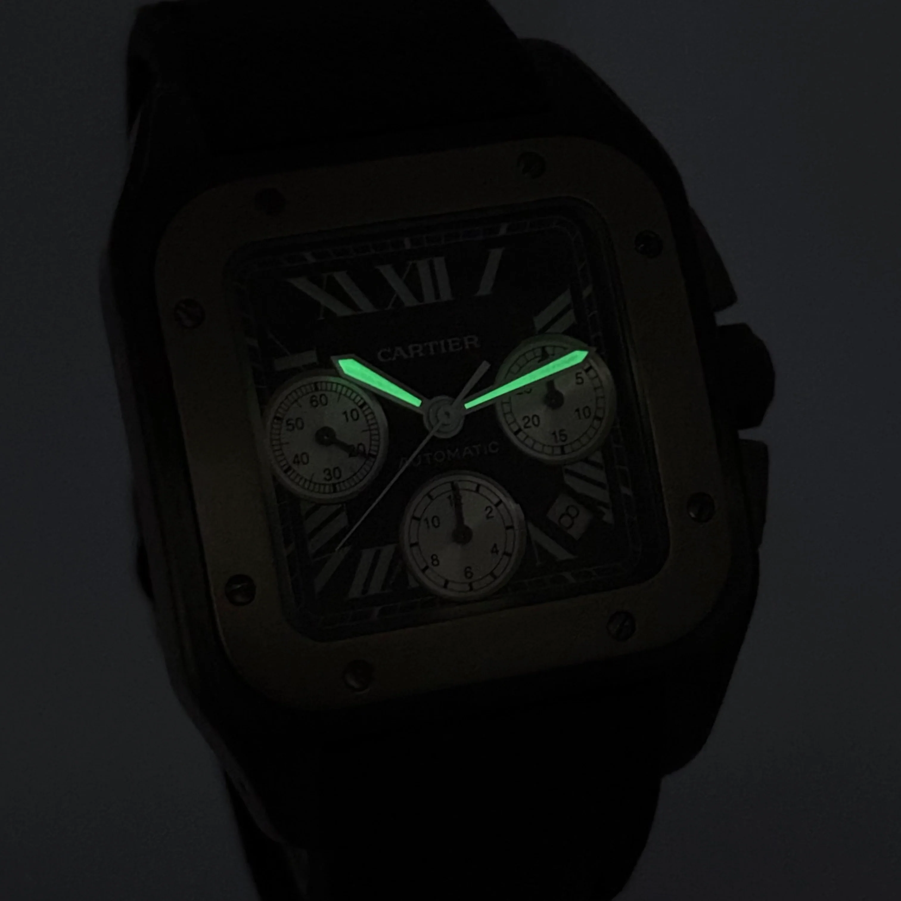Reloj Cartier Santos 100 XL Cronógrafo Automático - Image 2