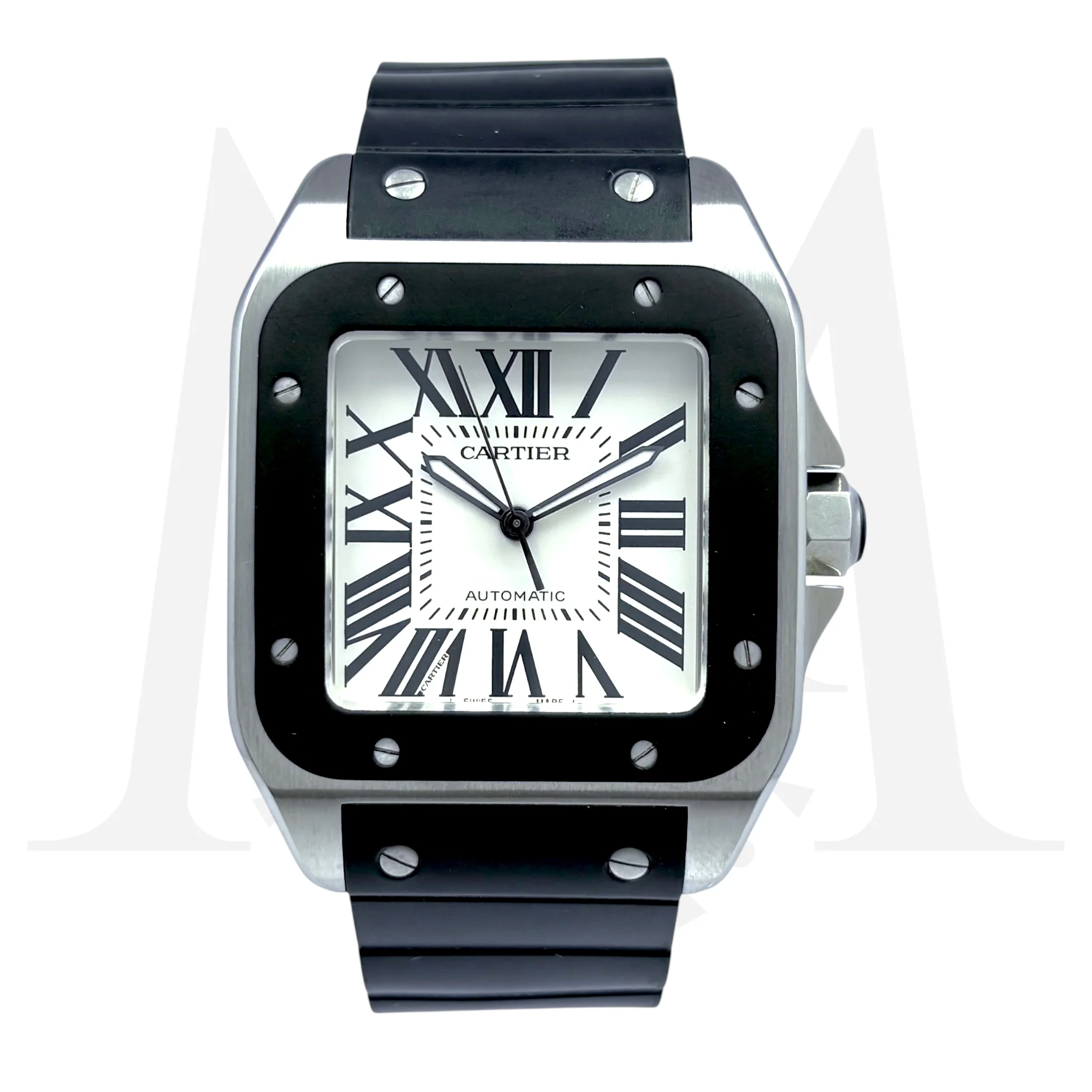 Reloj Cartier Santos 100 XL Rubber Automático
