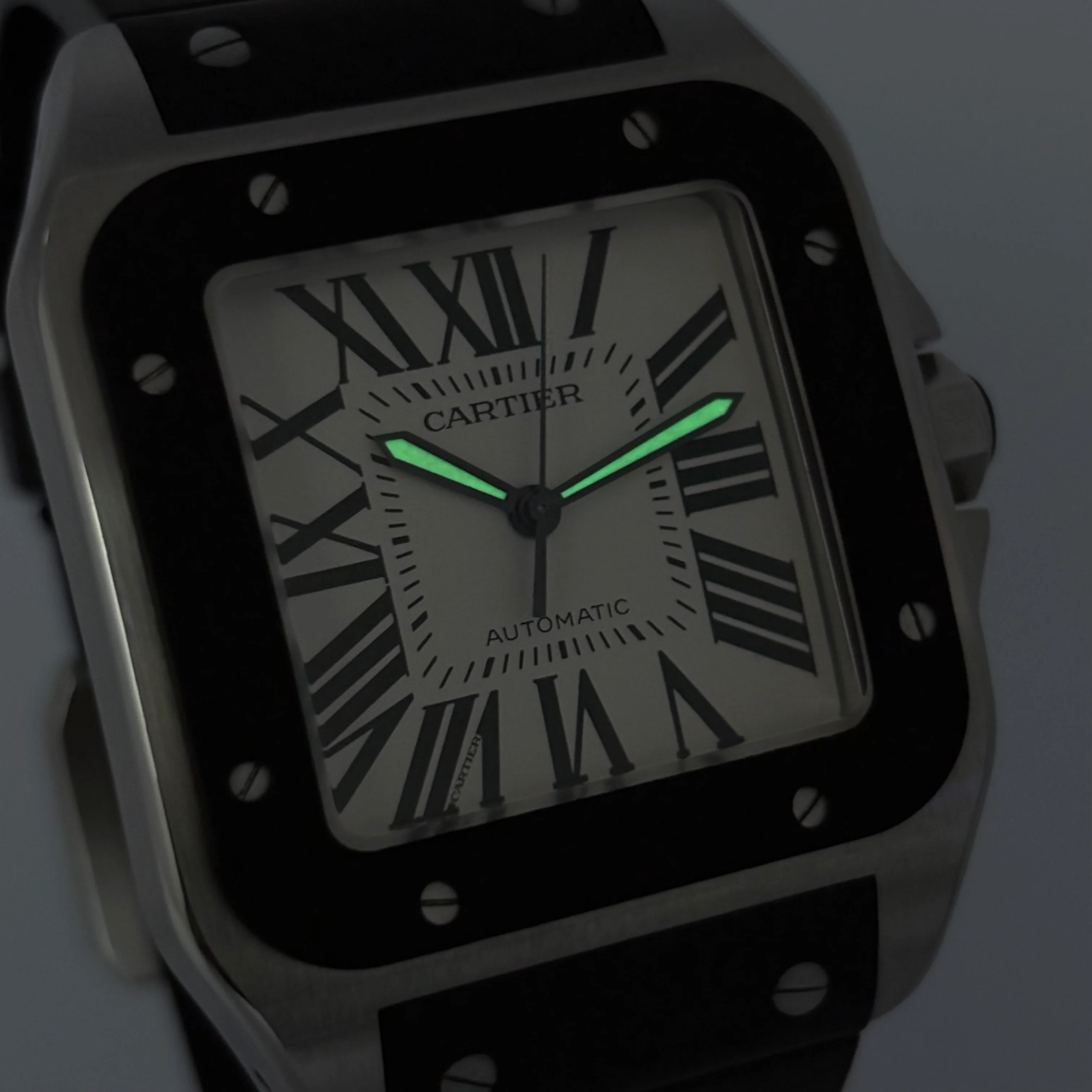 Reloj Cartier Santos 100 XL Rubber Automático - Image 2