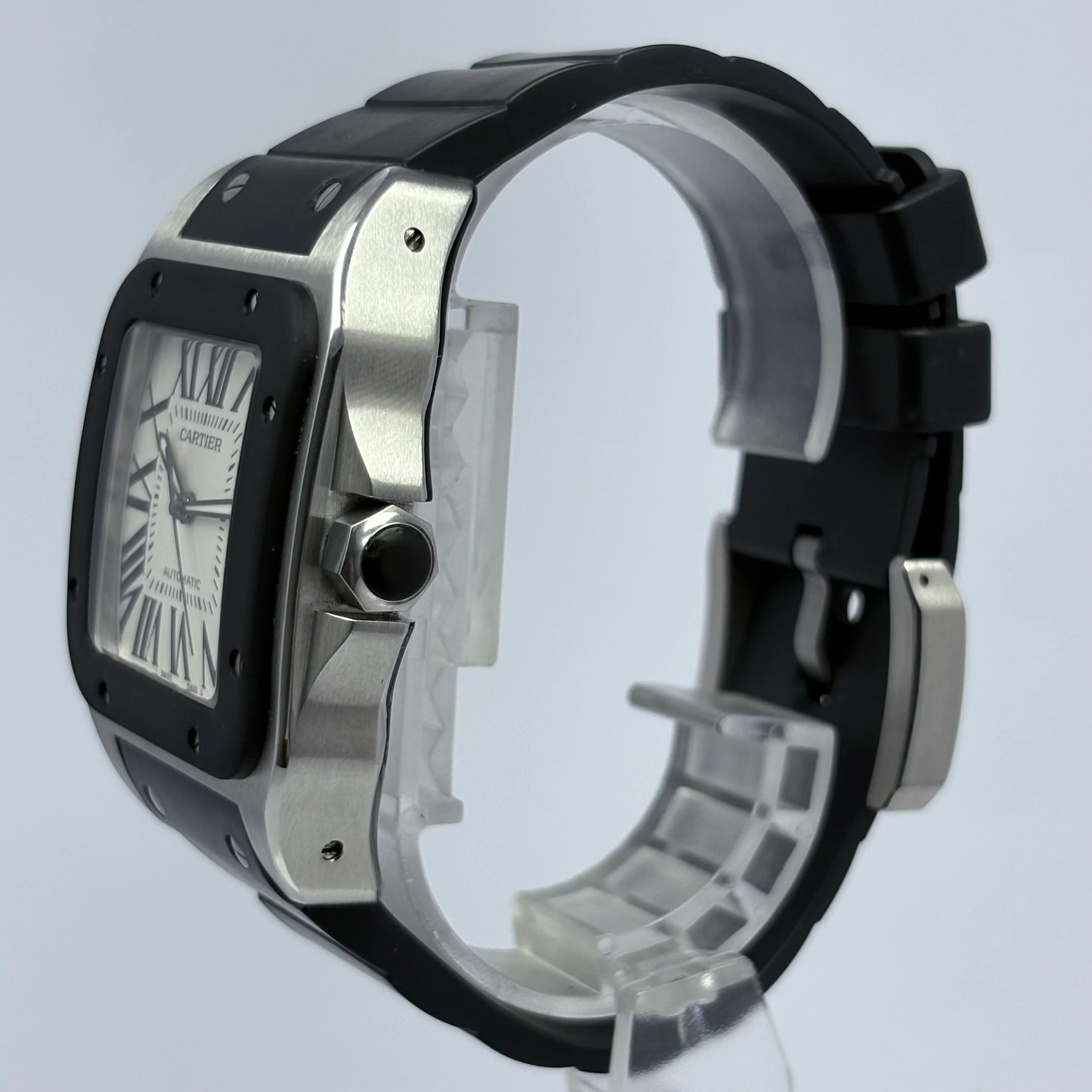 Reloj Cartier Santos 100 XL Rubber Automático - Image 4
