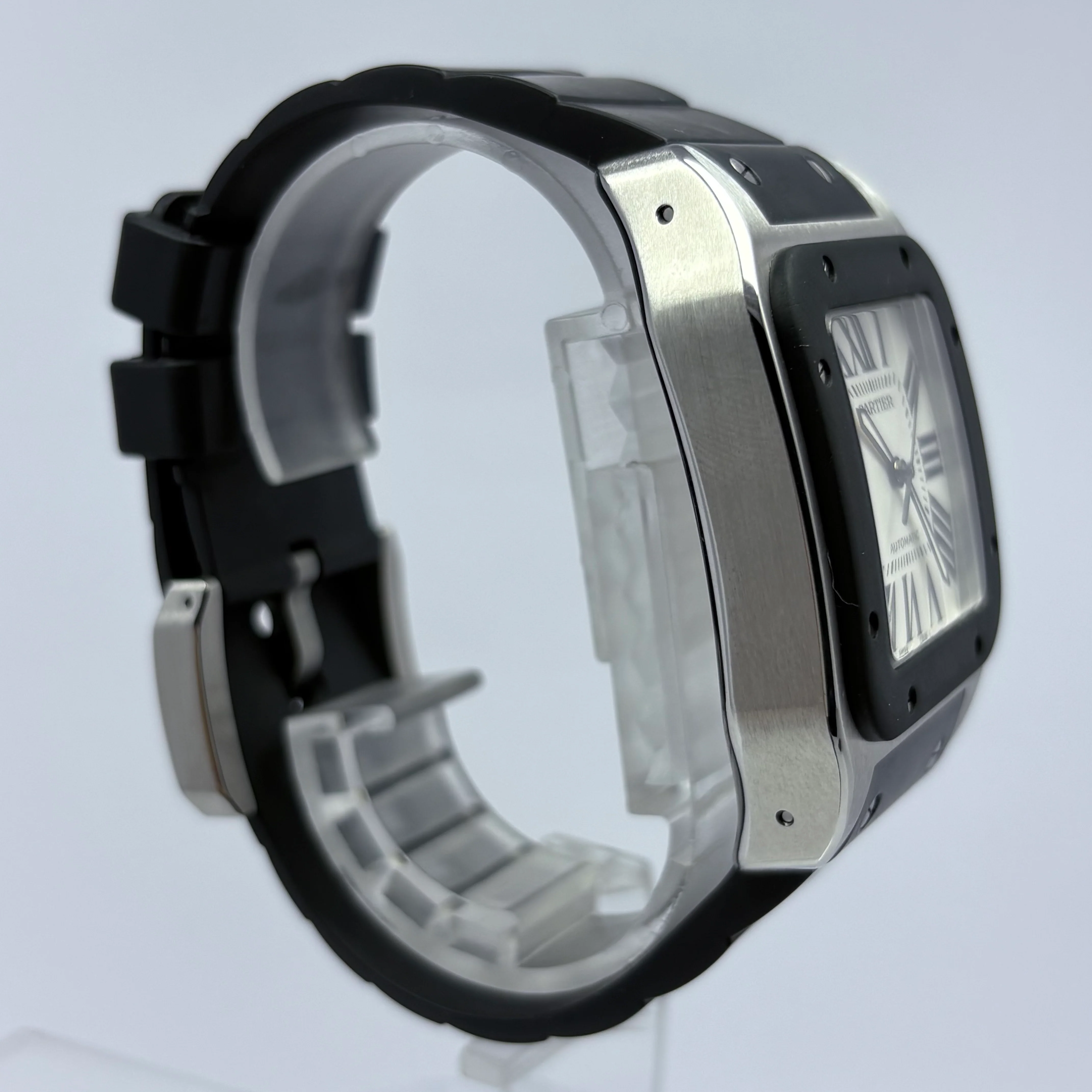 Reloj Cartier Santos 100 XL Rubber Automático - Image 6