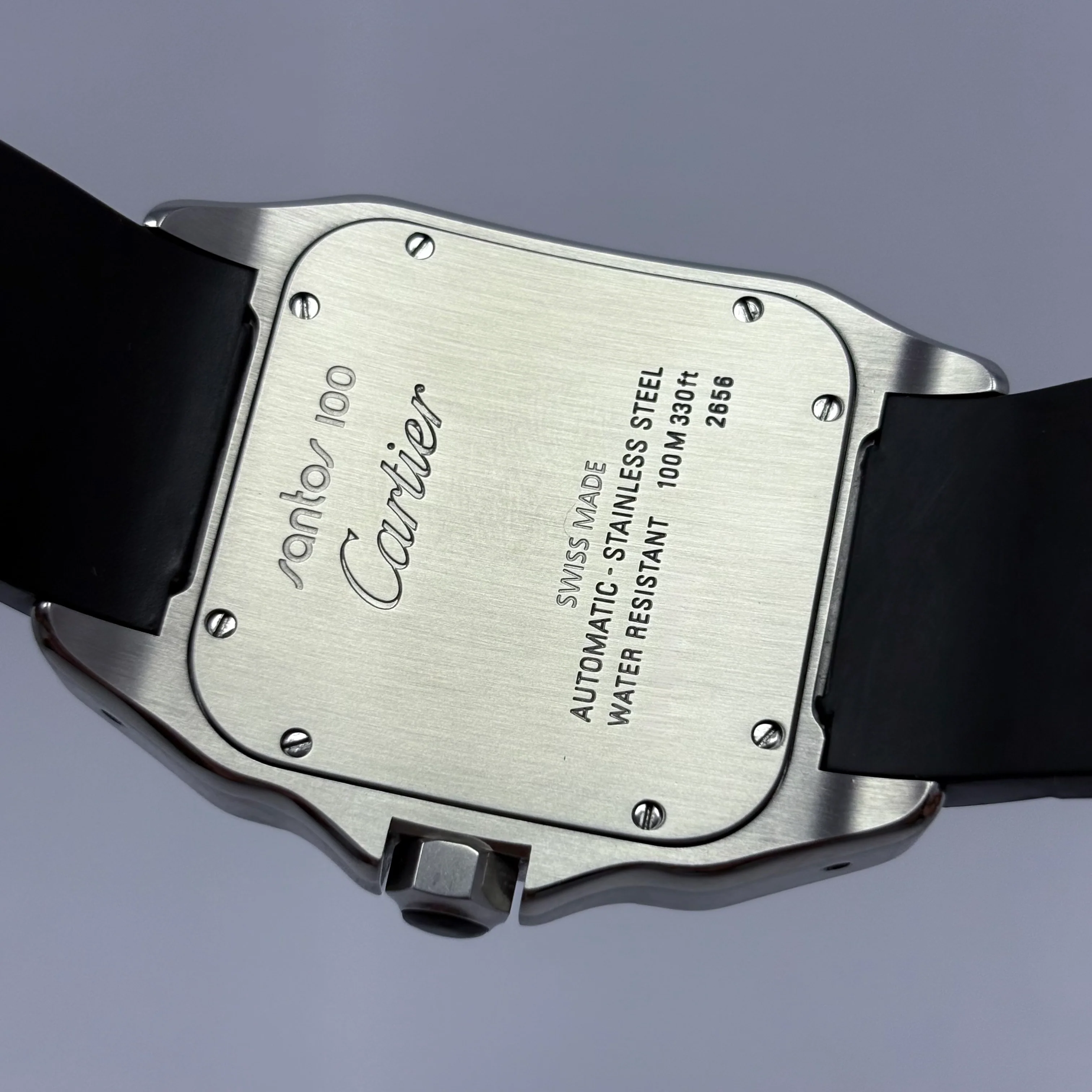 Reloj Cartier Santos 100 XL Rubber Automático - Image 7
