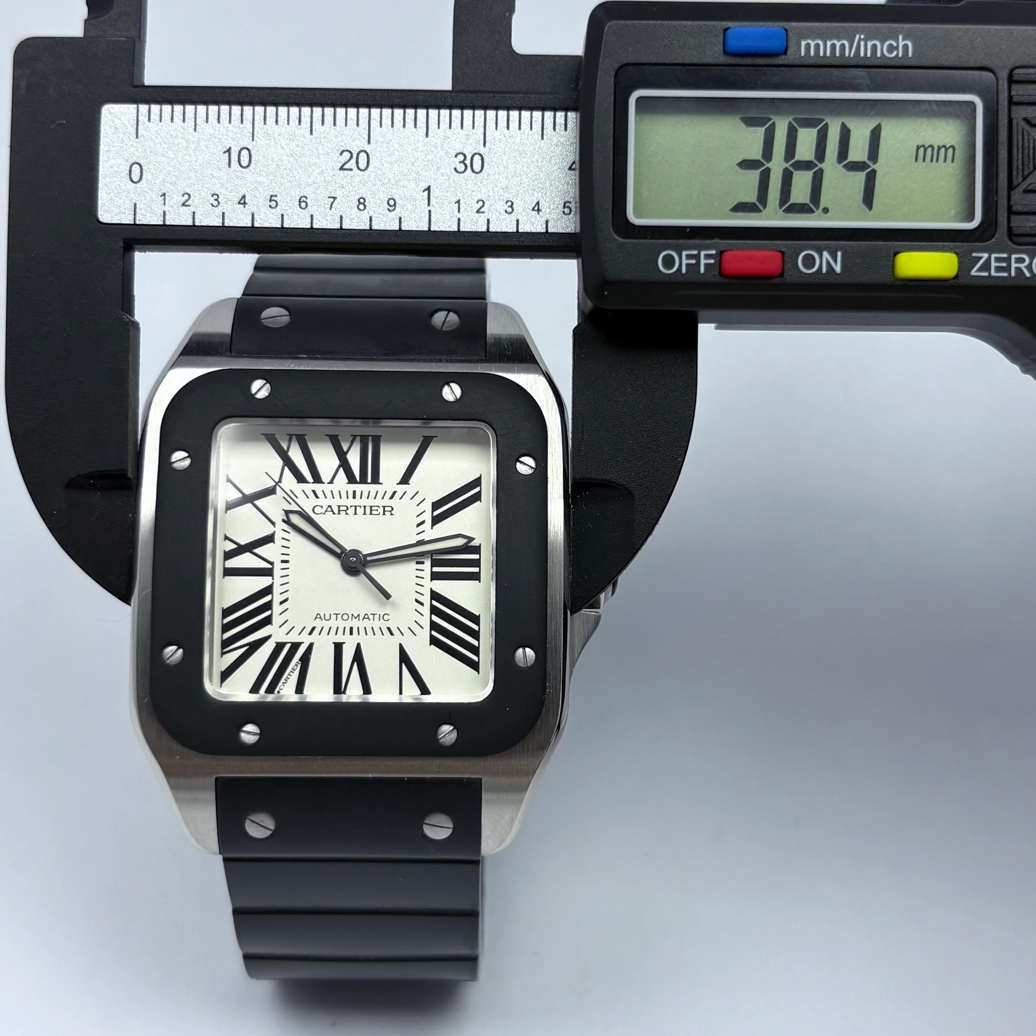 Reloj Cartier Santos 100 XL Rubber Automático - Image 9