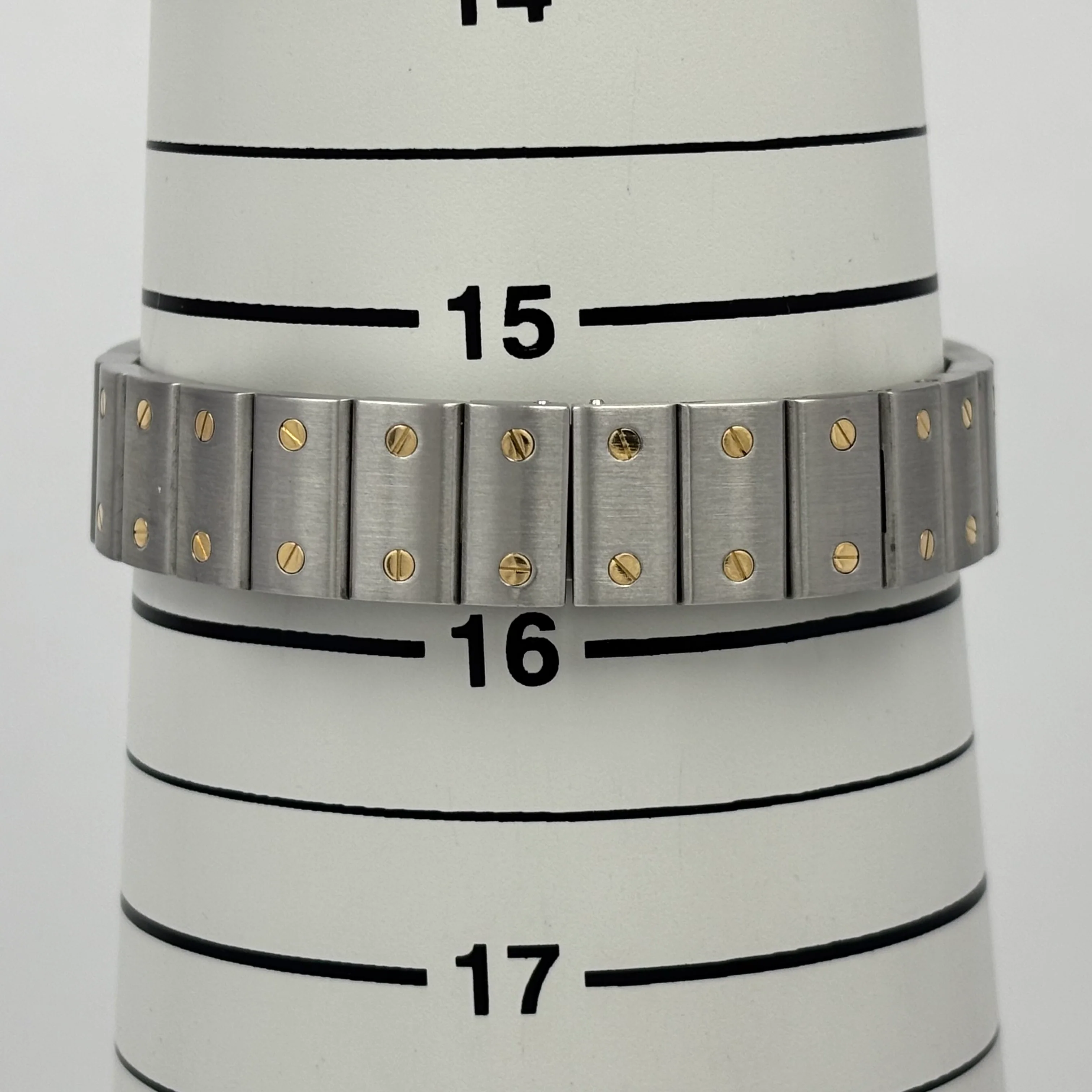 Reloj Cartier Santos Galbée Bronze Dial Quartz - Image 6