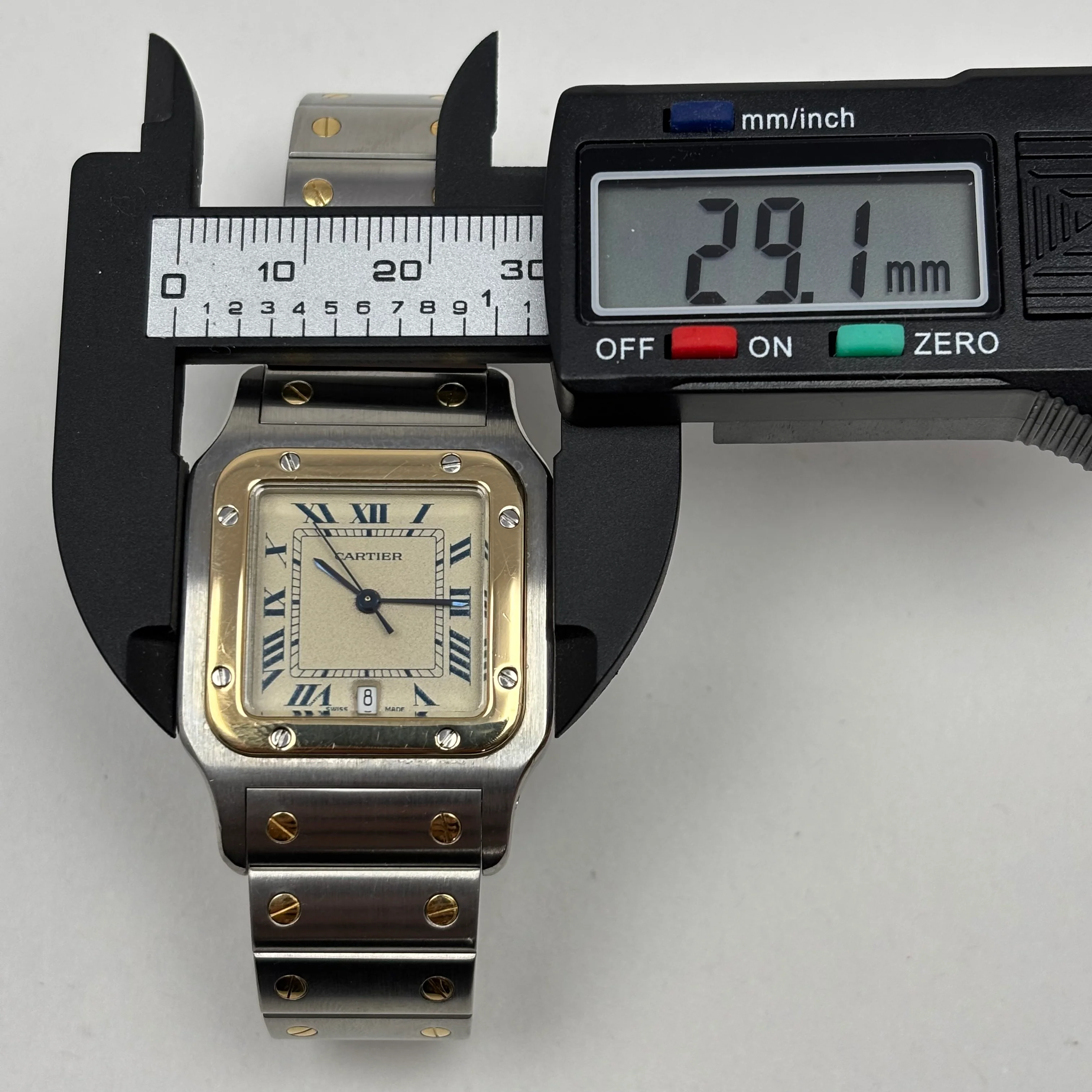Reloj Cartier Santos Galbée Quartz - Image 7