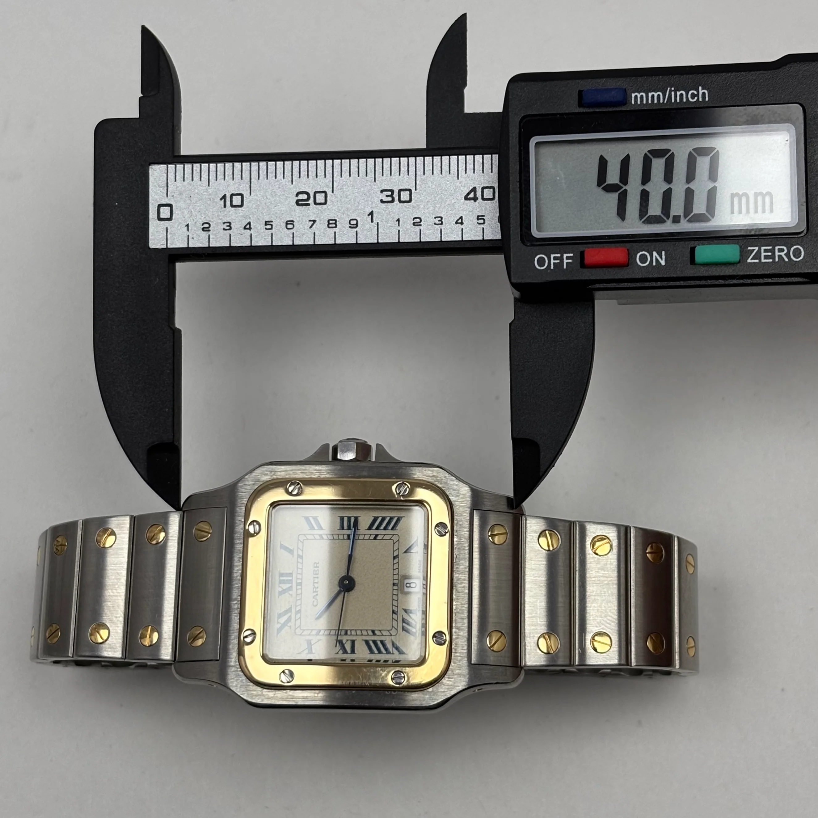 Reloj Cartier Santos Galbée Quartz - Image 8