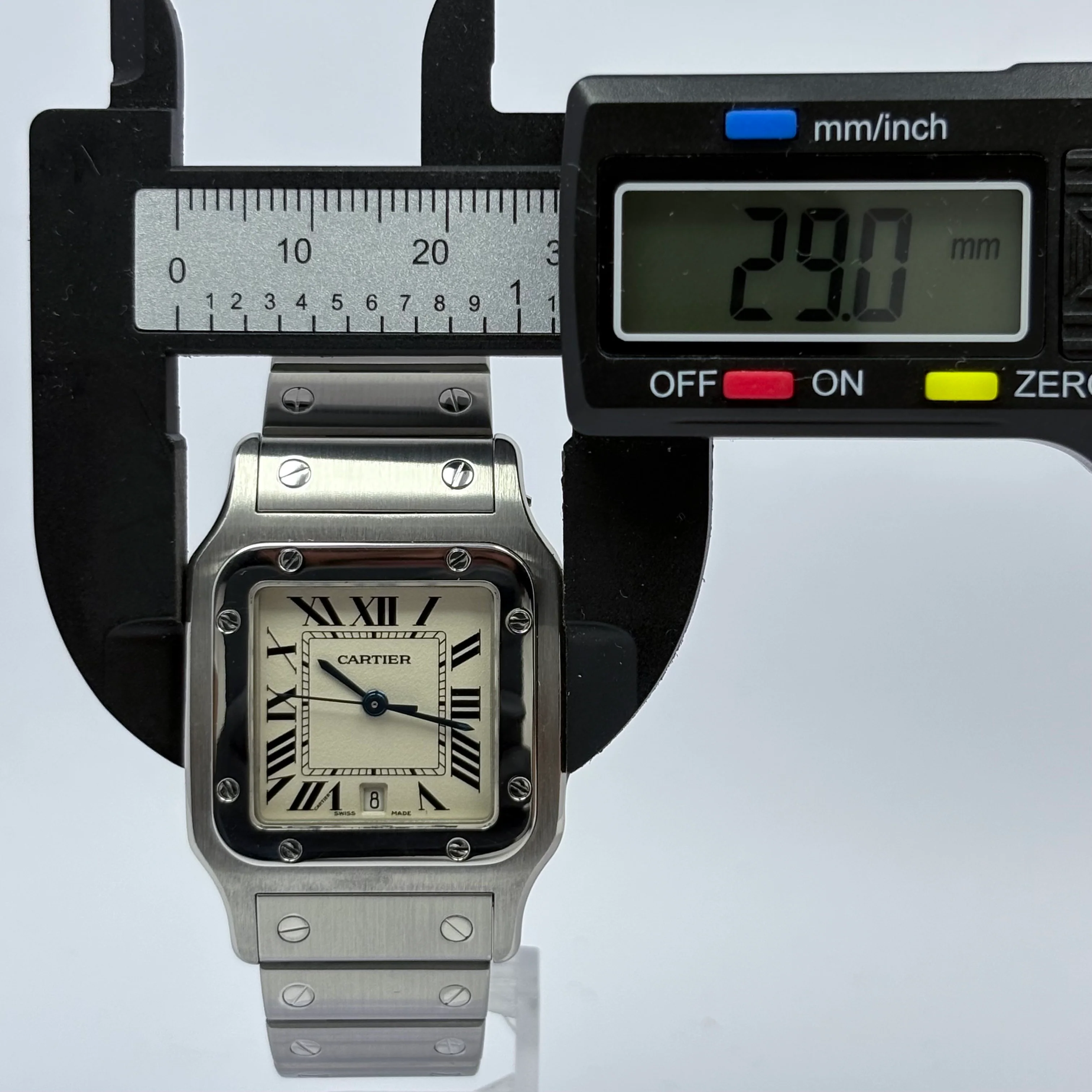 Reloj Cartier Santos Galbée 1564 Quartz - Image 8